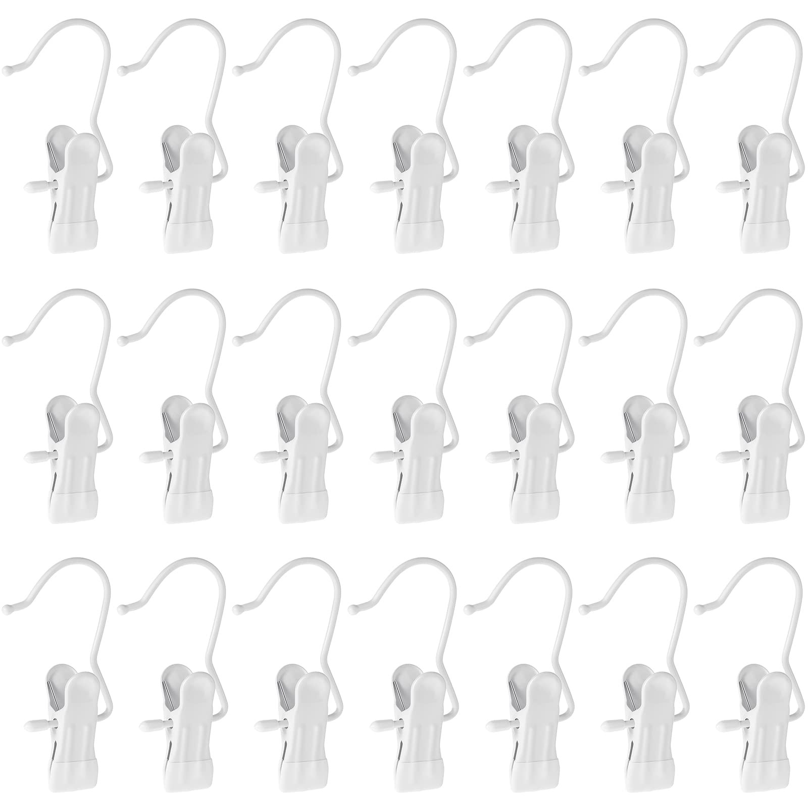 Boot Hanger For Closet, Laundry Hooks With Clips, Boot Holder, Hanging Clips, Portable Multifunctional Hangers Single Clip Space