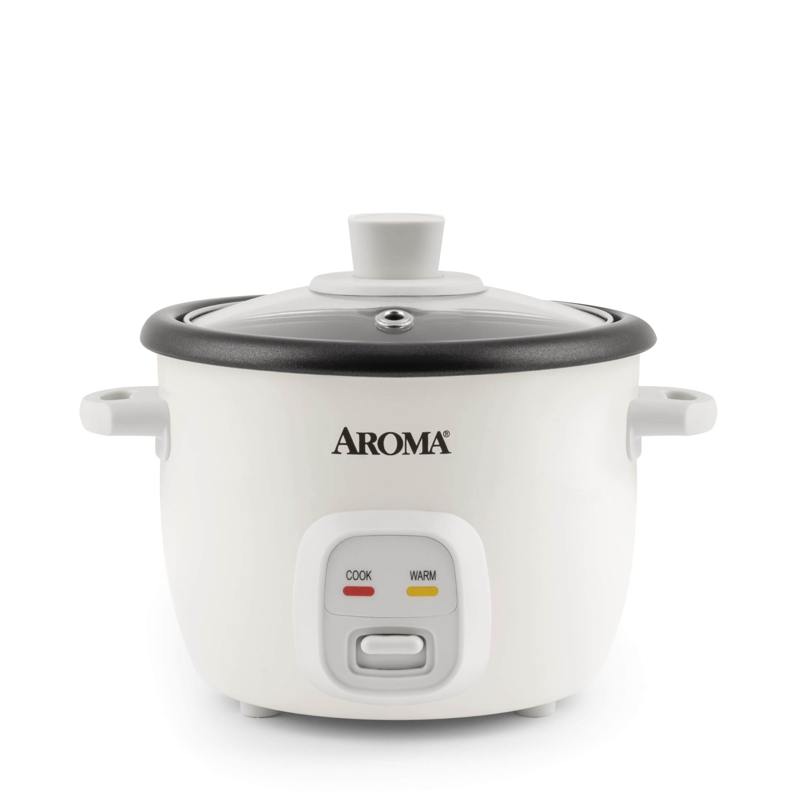 Aroma Housewares 4-Cups (Cooked) / 1Qt. Rice & Grain Cooker (Arc-302Ng), White