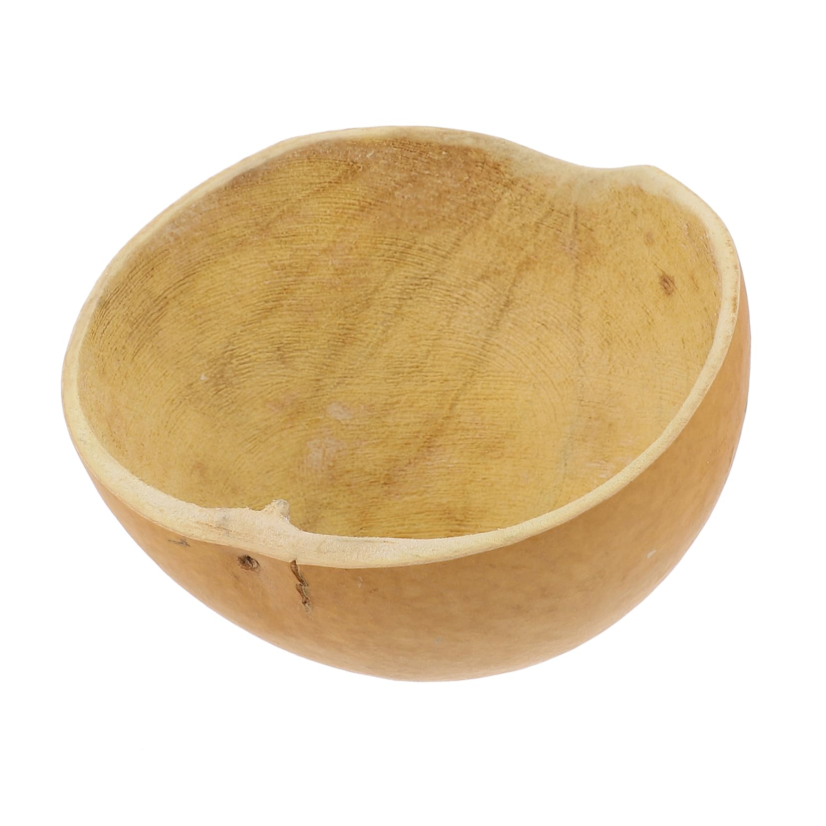 PHENOFICE 1pc Natural Gourd Water Scoop for Kitchen and Gardening Use Household Water Spoon Capacity and Vegetable Washing Appro