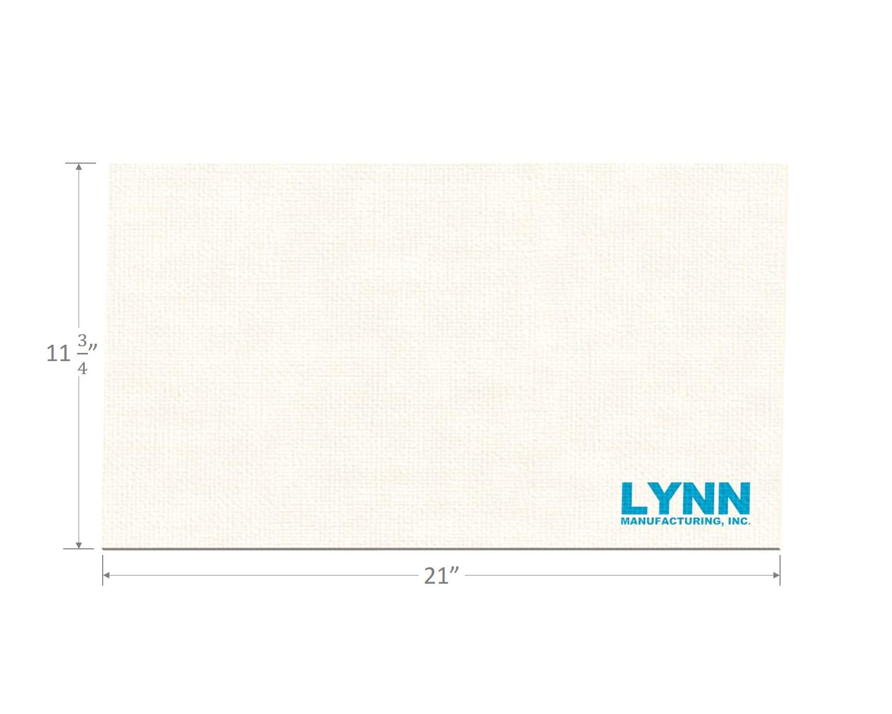 Lynn Manufacturing Universal Baffle Board, 2100F, 21'' X 11-3/4'' X 1/2'', For Wood Stove, High Temperature Rated, Ceramic Fiber