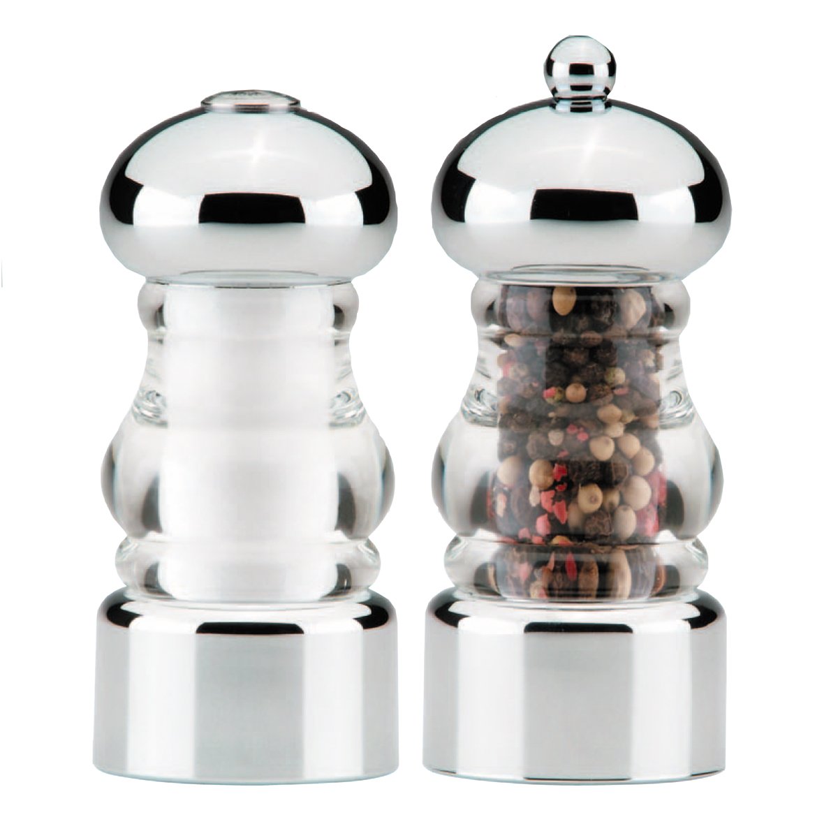 Chef Specialties 5.5 Inch Lori Pepper Mill And Salt Shaker Set