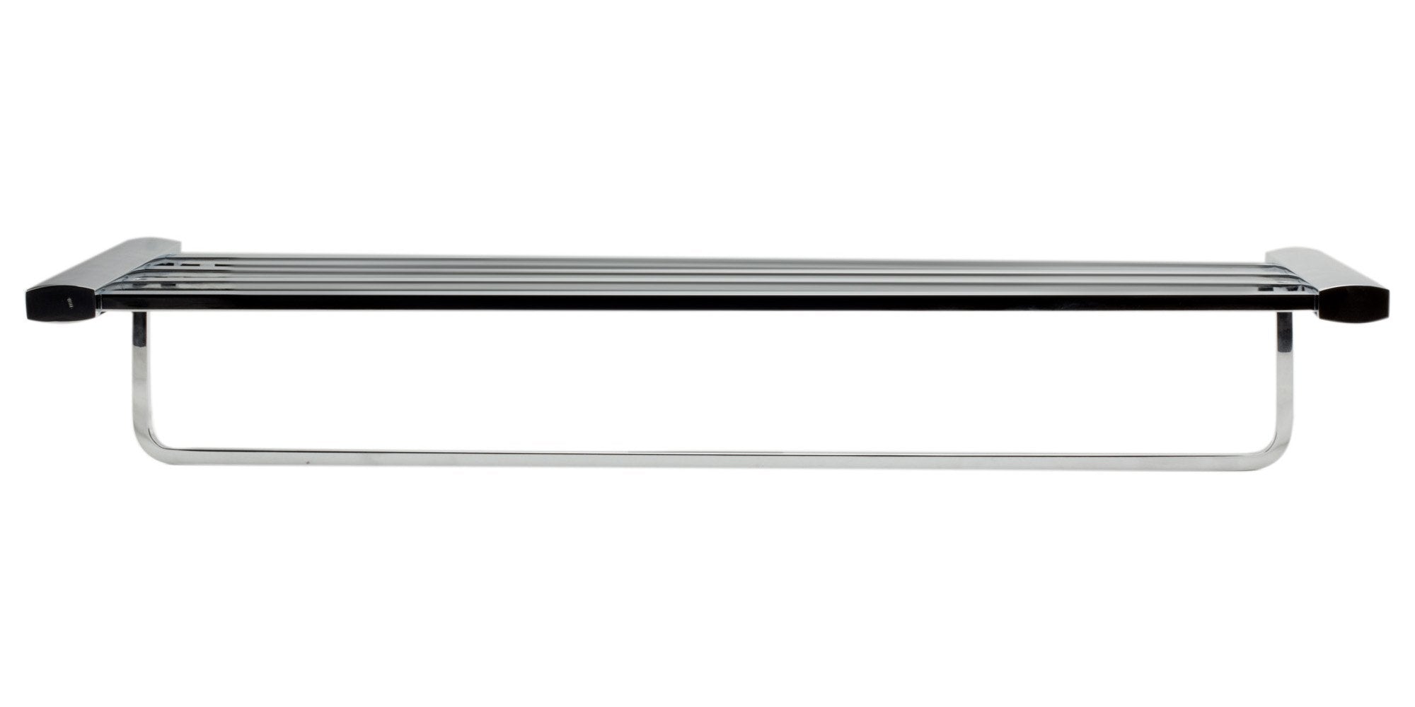 Alfi Brand Ab9539-Pc Towel Bar & Shelf Bathroom Accessory, 24'', Polished Chrome