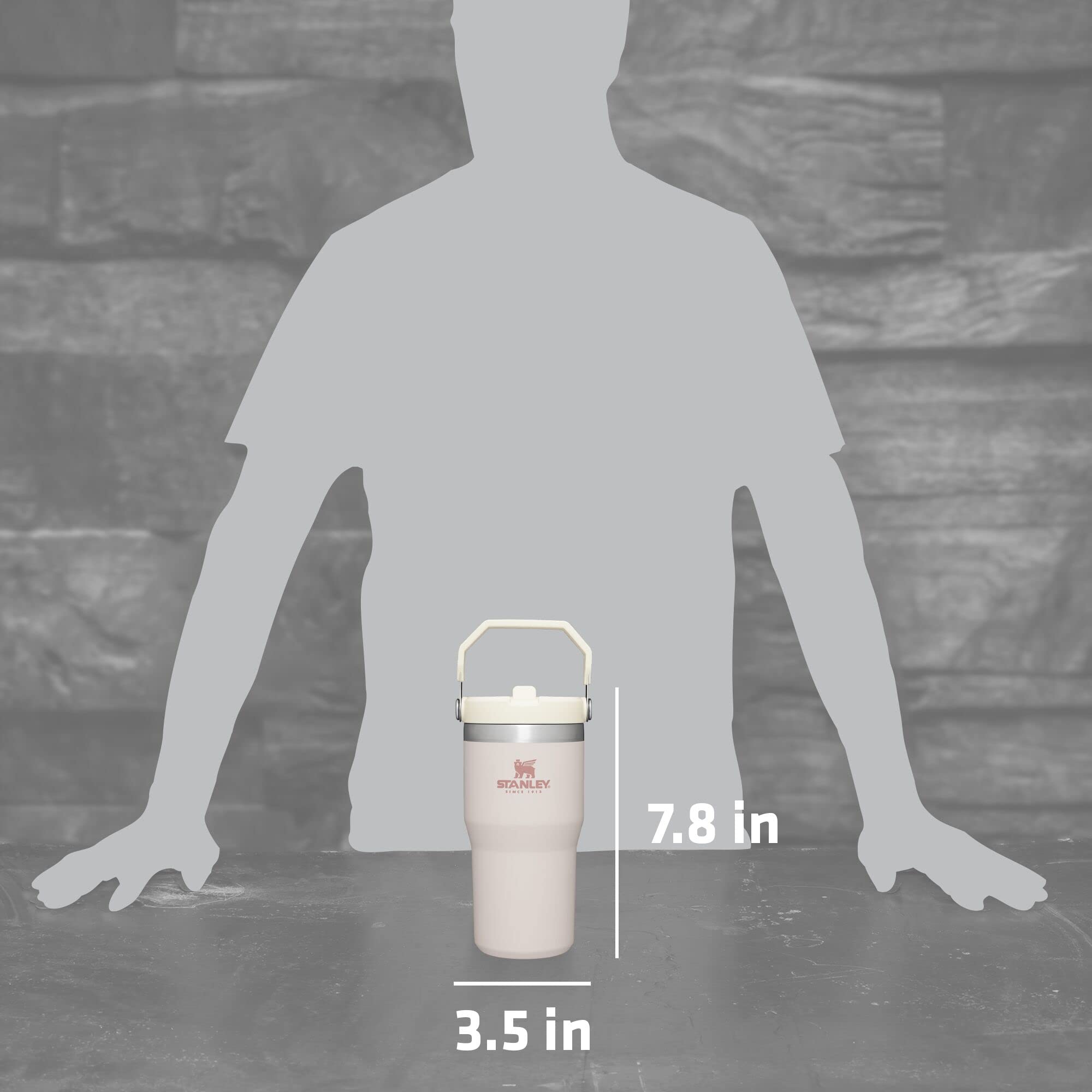 Stanley Iceflow Stainless Steel Tumbler With Straw - Vacuum Insulated Water Bottle For Home, Office Or Car Reusable Cup Leak Res