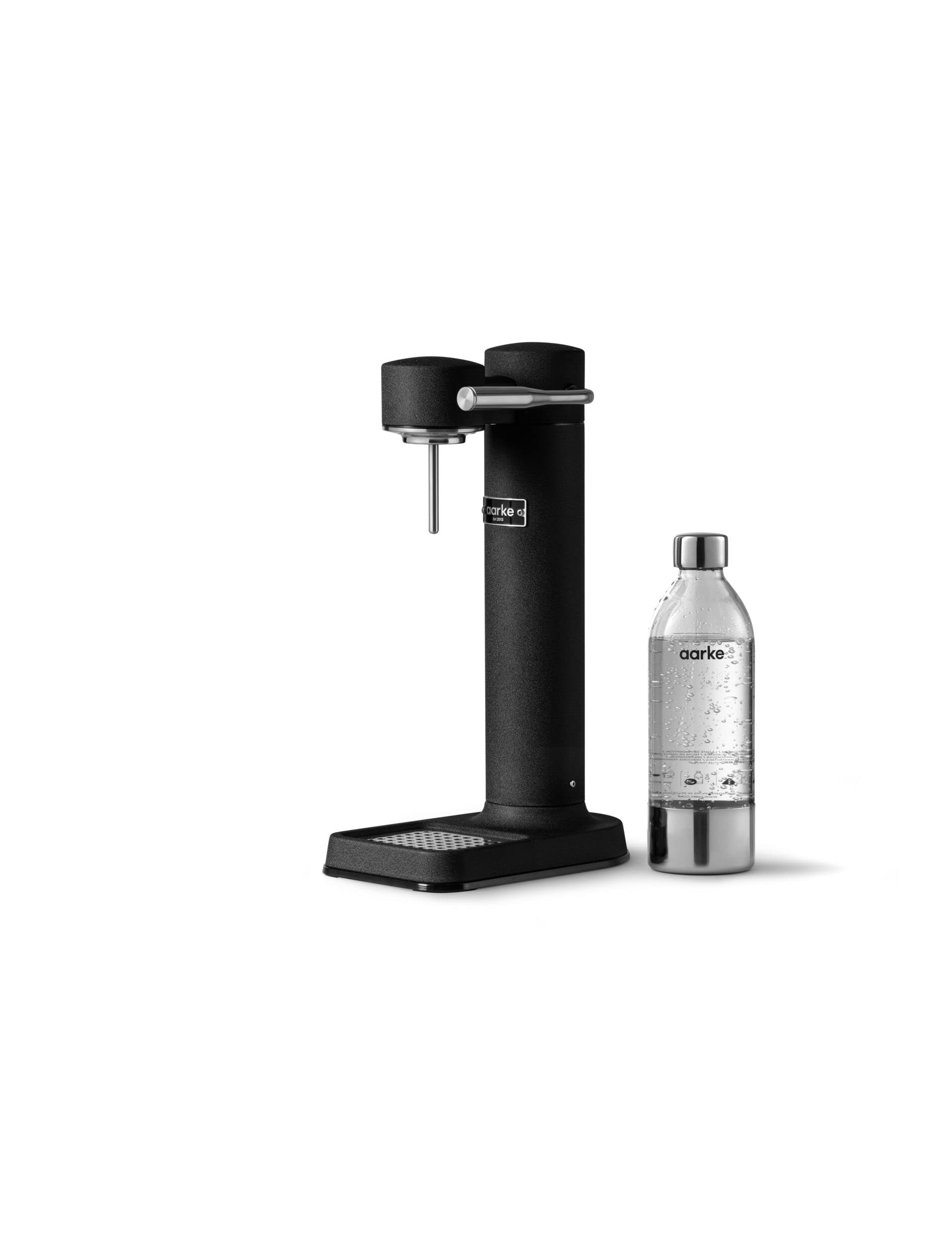 aarke - carbonator III Premium carbonator-Sparkling & Seltzer Water Maker-Soda Maker with PET Bottle (Matte Black)