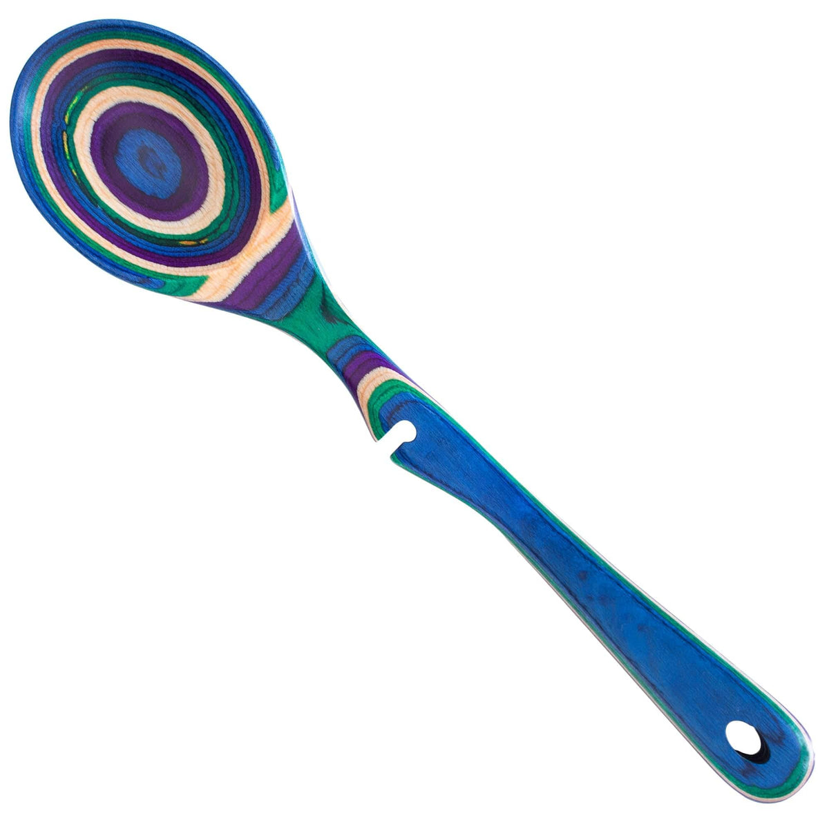 Baltique Mumbai Collection 12-12 Wooden Cooking Spoon With Spoon Rest Notch, Safe For Use On Nonstick