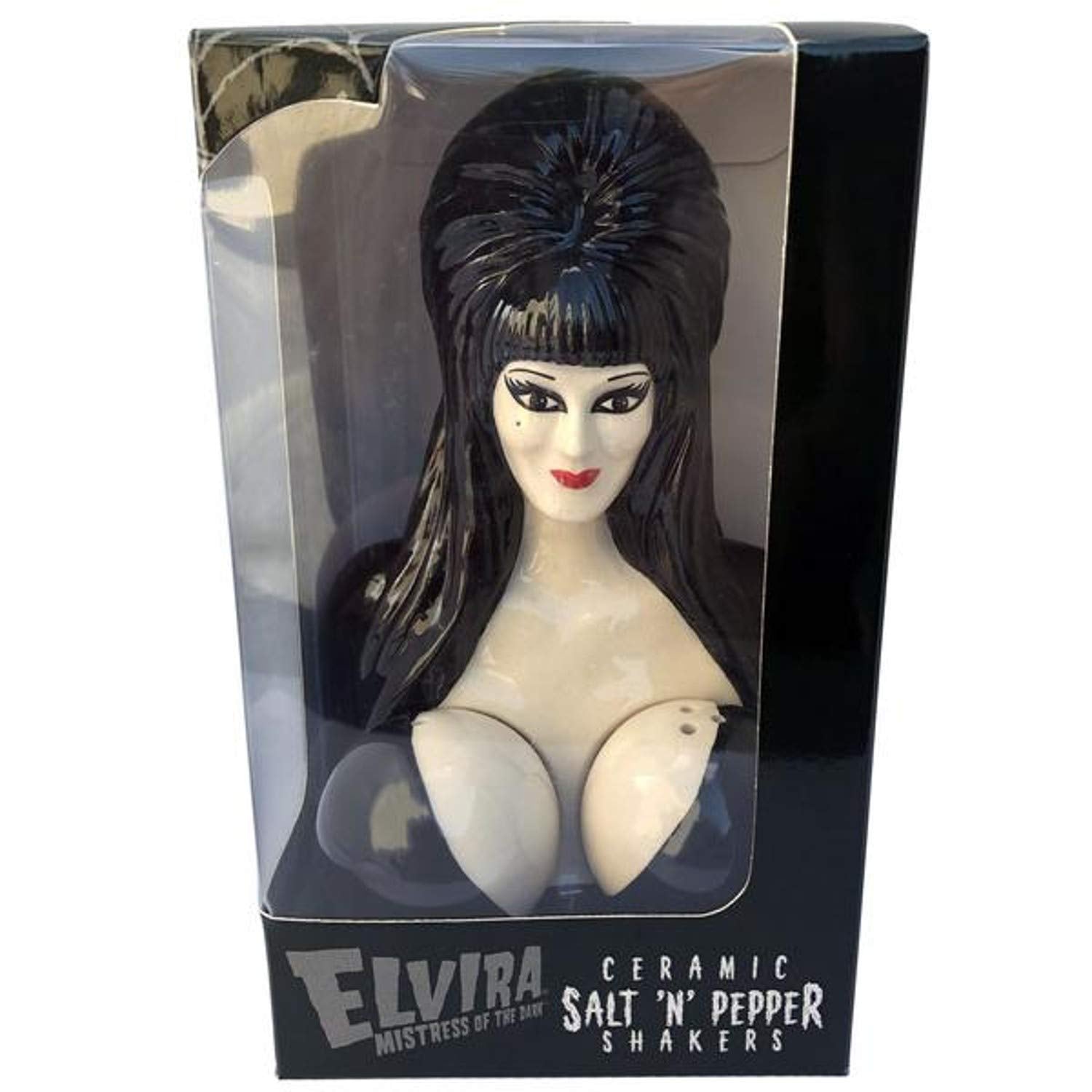 Official Elvira Mistress Of The Dark Salt N Pepper Shaker'S