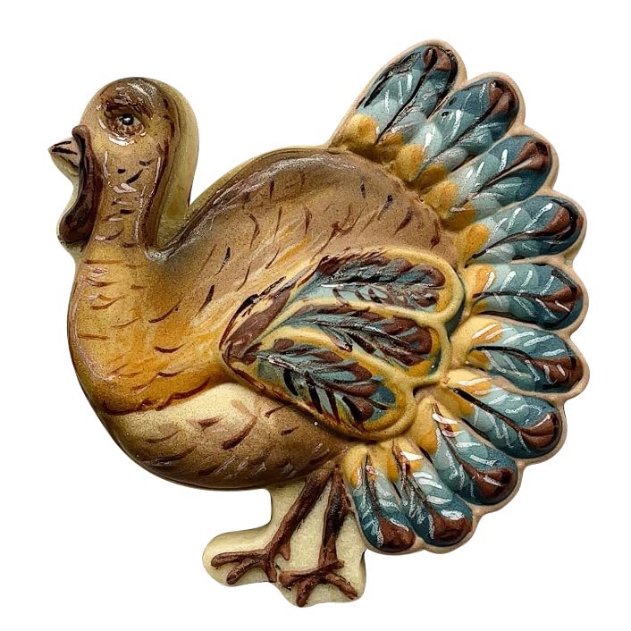 Liliao 4 Thanksgiving Turkey Cookie Cutter Stainless Steel
