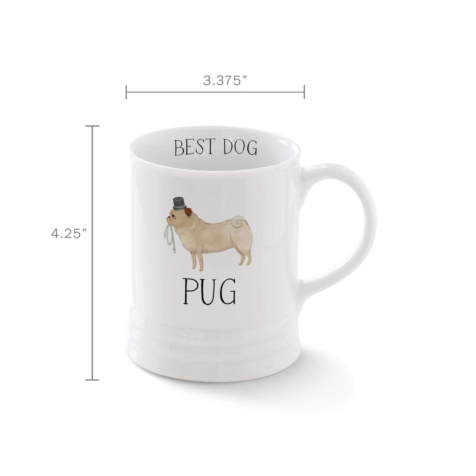 FRINGE STUDIO Fringe JS Pug Mug (481302)