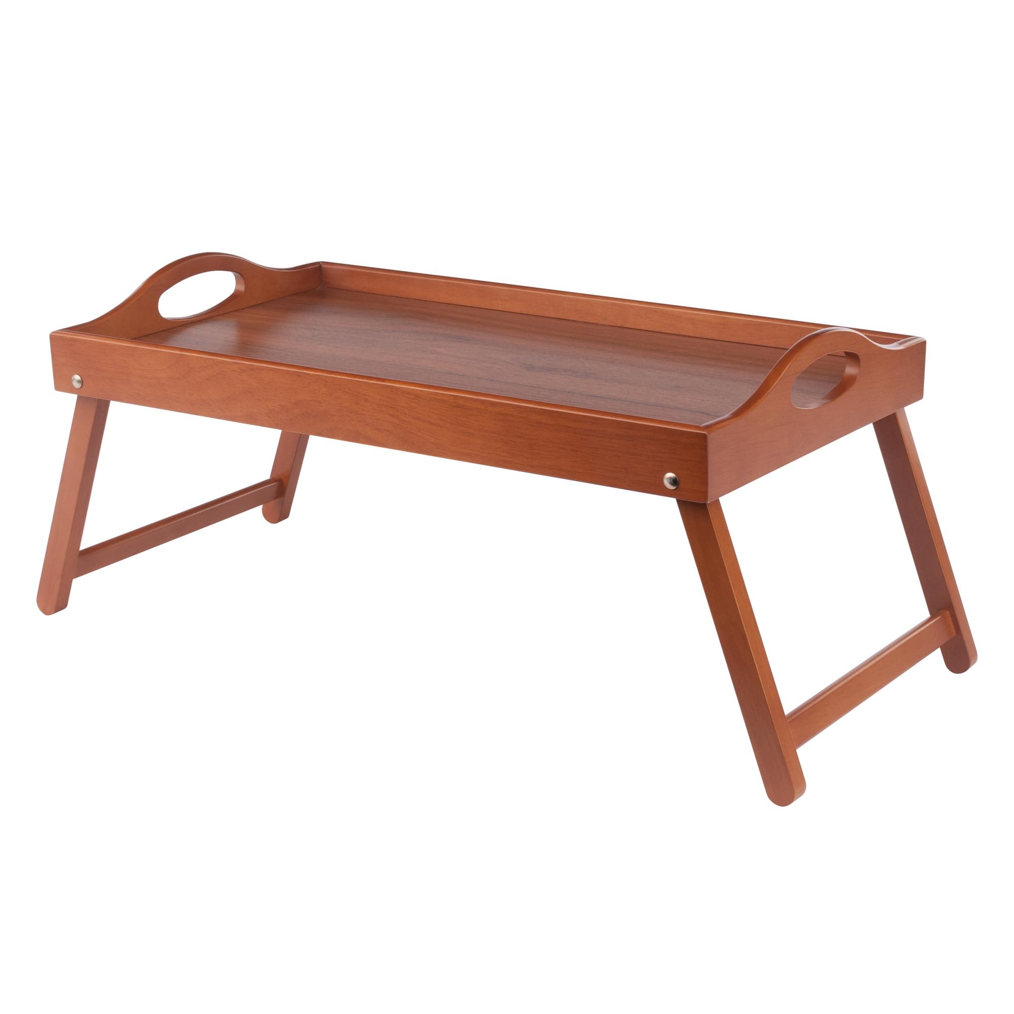 Winsome Alani Breakfast Tray Teak Finish