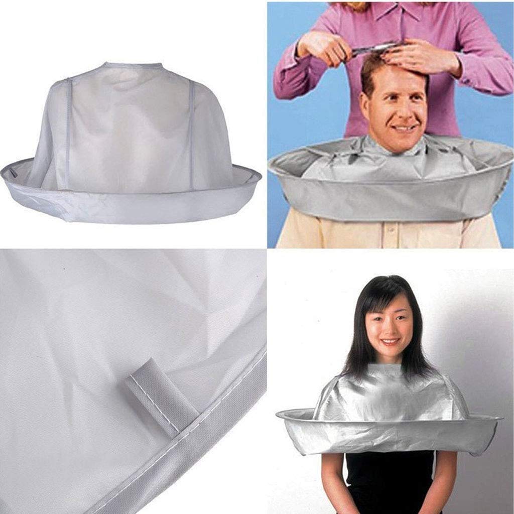Tray Hair Apron Cape Hairstylist Simple Design Pattern Waterproof Haircut Cloth Wrap Protect Hair Cutting Cloak Umbrella Cape Sa