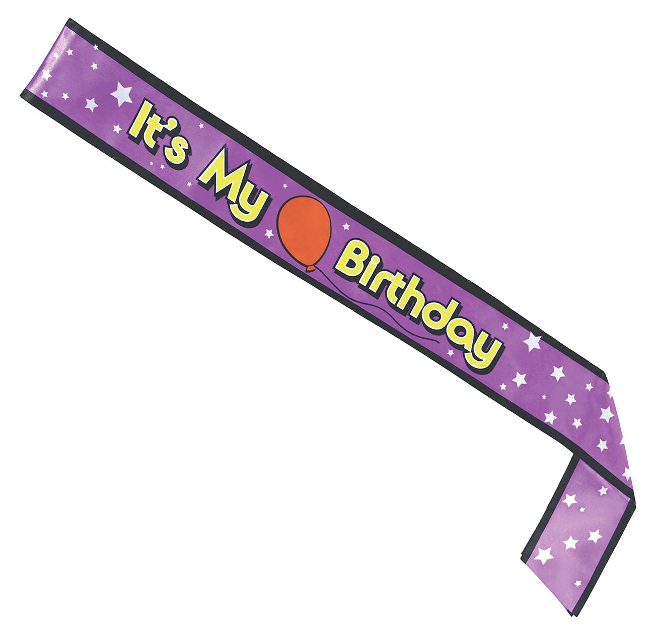 Its My Birthday Satin Sash Party Accessory (1 count) (1/Pkg)