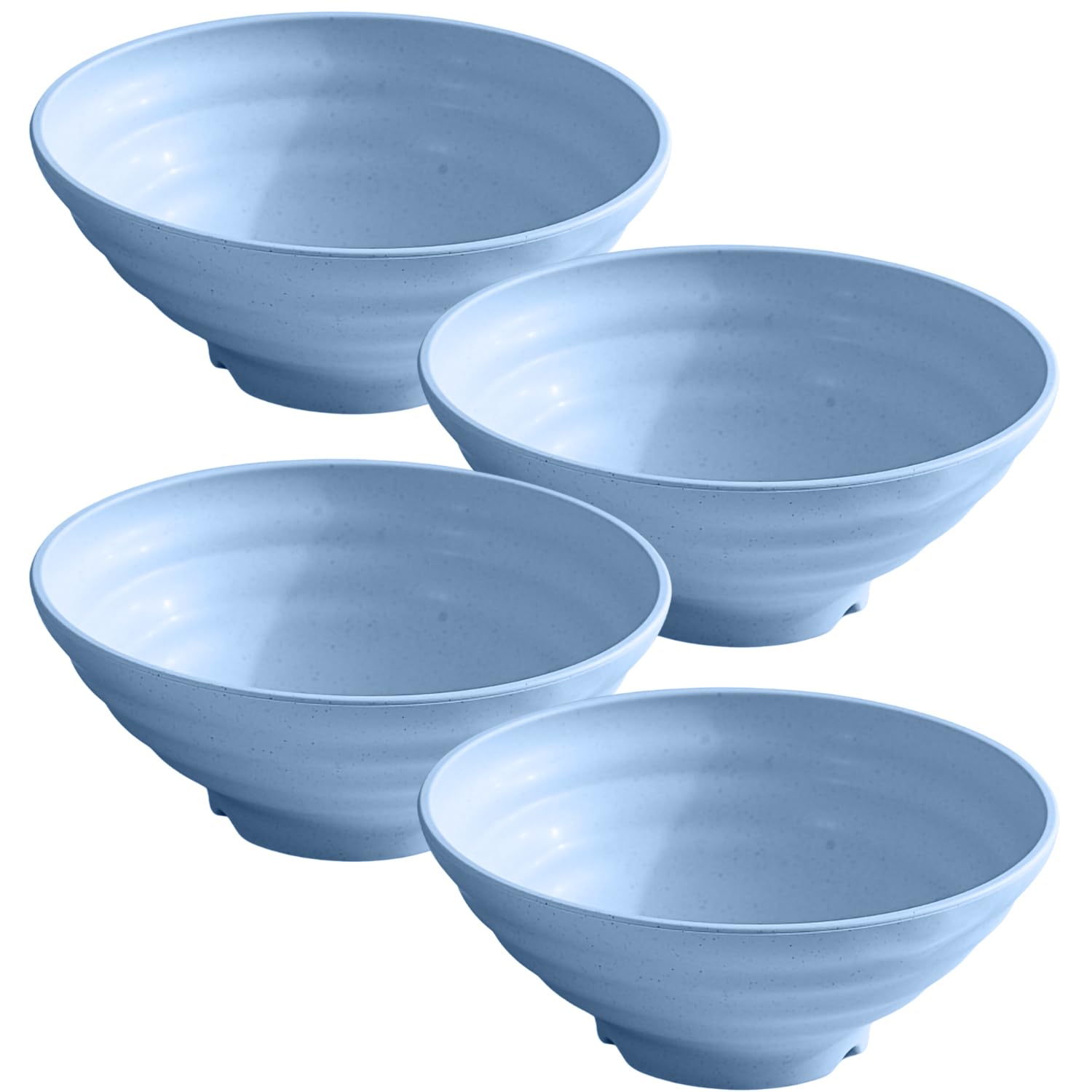 Oicia Wheat Straw Ramen Noodle Rice Bowl Bowl Set, Microwave Noodle Bowl, Ramen Bowl Noodle Bowl Pasta Bowl Portable Noodle Bowl