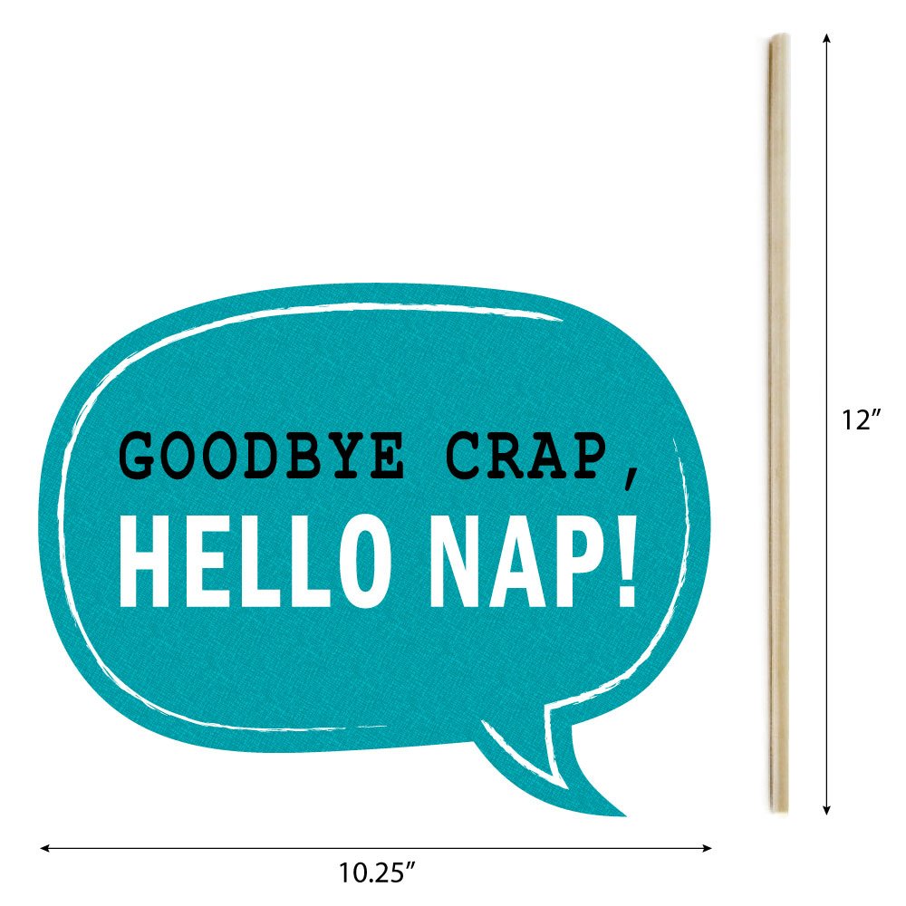 Big Dot Of Happiness Retirement - Photo Booth Props Kit 20 Count