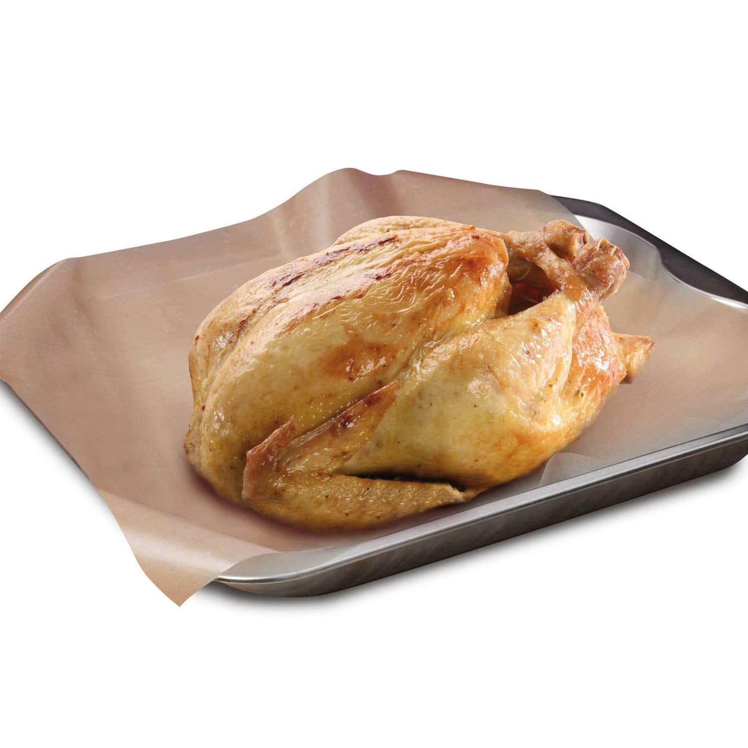 Non-Stick Reusable Oven Liners For The Bottom Of Gas, Electric & Microwave Ovens-Works As Baking Mat & Grill Mat-Set Of 4