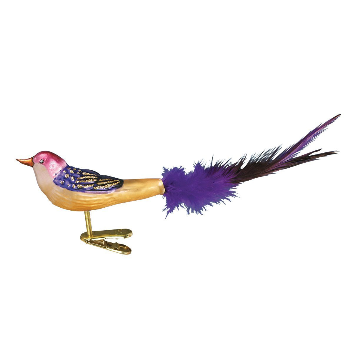 Old World Christmas Ornaments: Bird Watcher Collection Glass Blown Ornaments for Christmas Tree, Lovebird