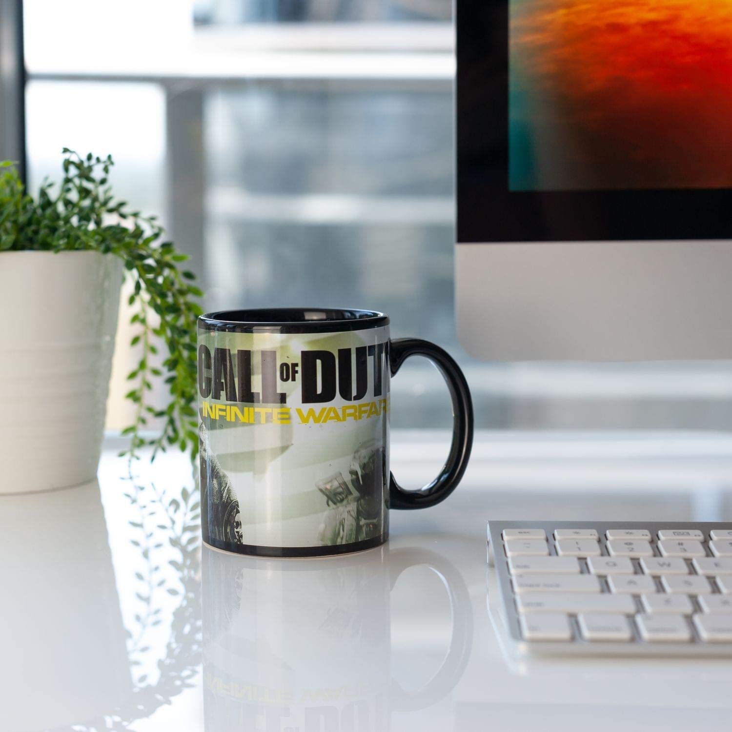 Call of Duty Costume | Call of Duty Infinite Warfare Ceramic Heat Reactive Mug