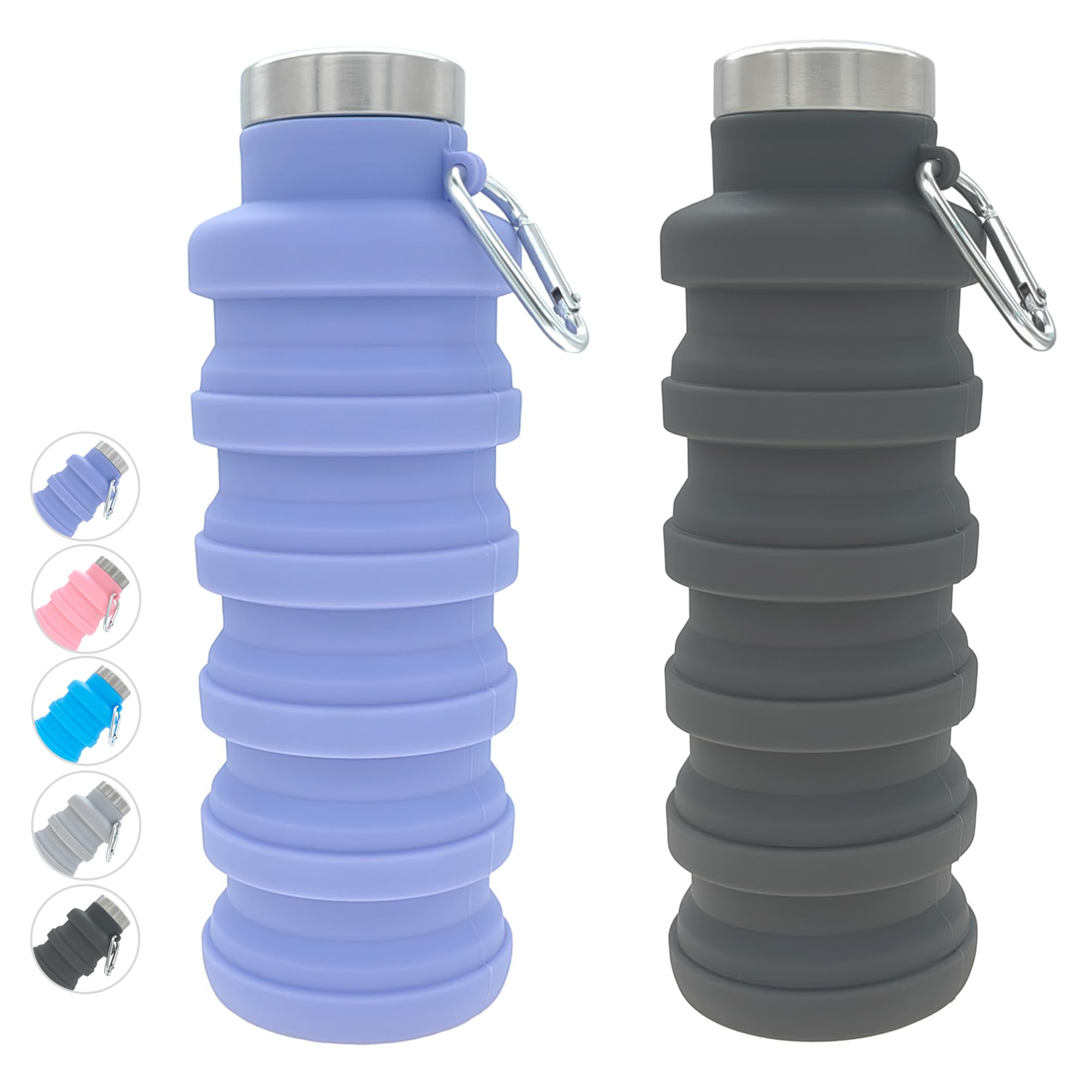 YCT Collapsible Water Bottle 17oz(500ml)