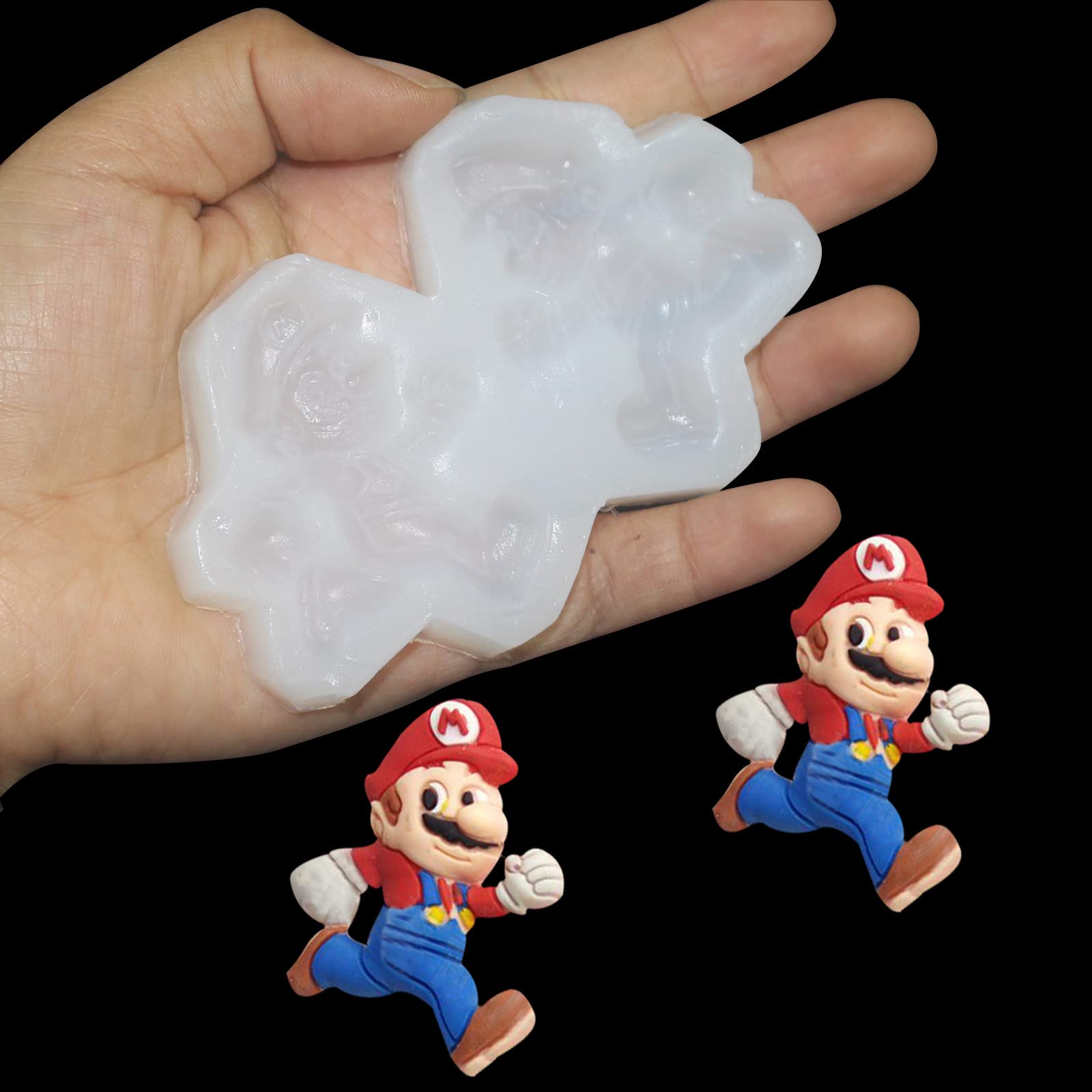 Yedadone Silicone Fondant Mold Set - 3 Pieces, Large, Clear, C03 for Cake Decorating & Chocolate Making