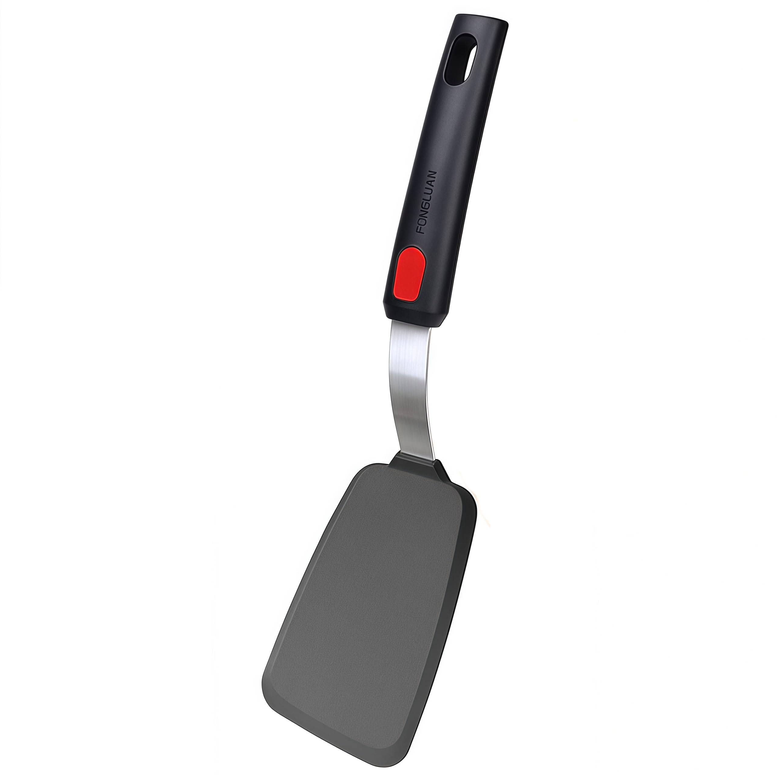 Fongluan Flexible Silicone Turner Spatula, 600F HeatResistant, Bpa Free, Nonstick Kitchen Turner For Eggs, Pancakes, Burgers  