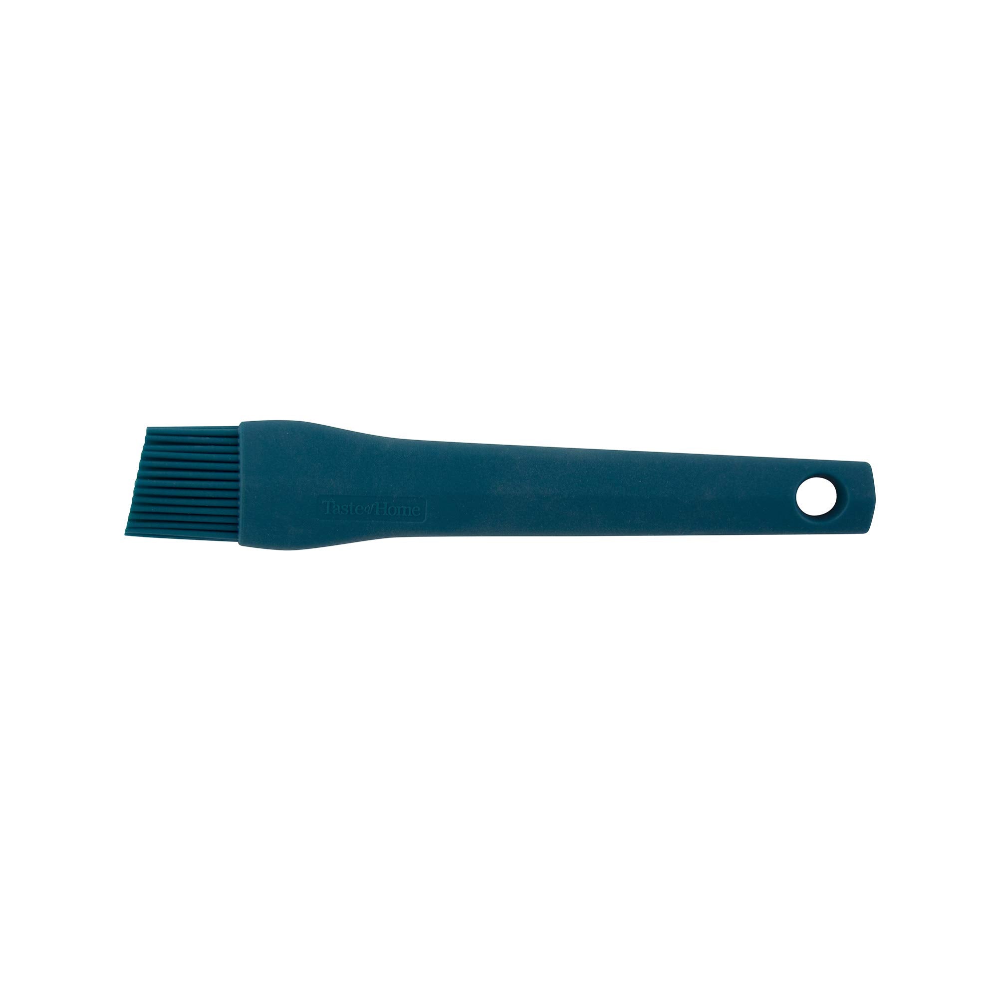 Taste Of Home 4 Piece Sea Green Silicone Utensil Set - Includes Spatula, Spoonula, Basting/Pastry Brush & Mini Spatula
