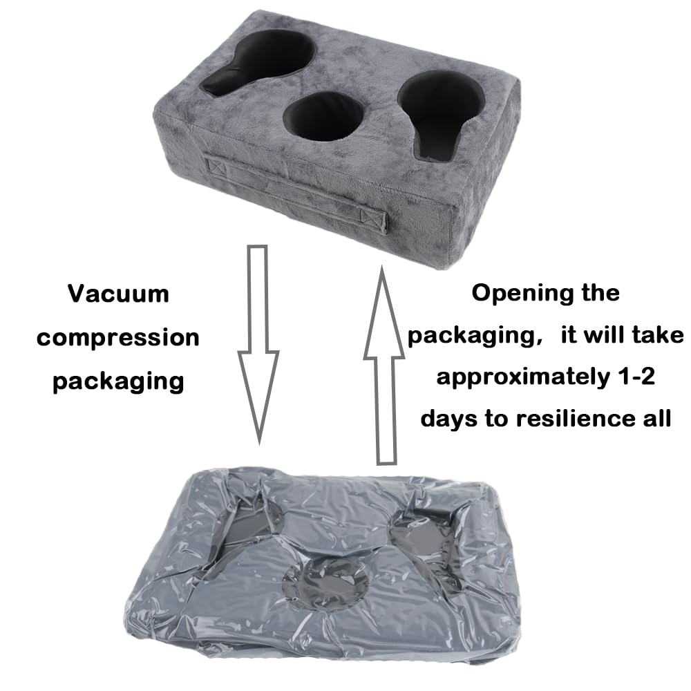 Weryerker Sofa Cup Holder, Couch Cup Holder Pillow, Sofa Arm Table, Sofa And Bed Drink Caddy, Remotes Holder For Rv, Car, Beach(