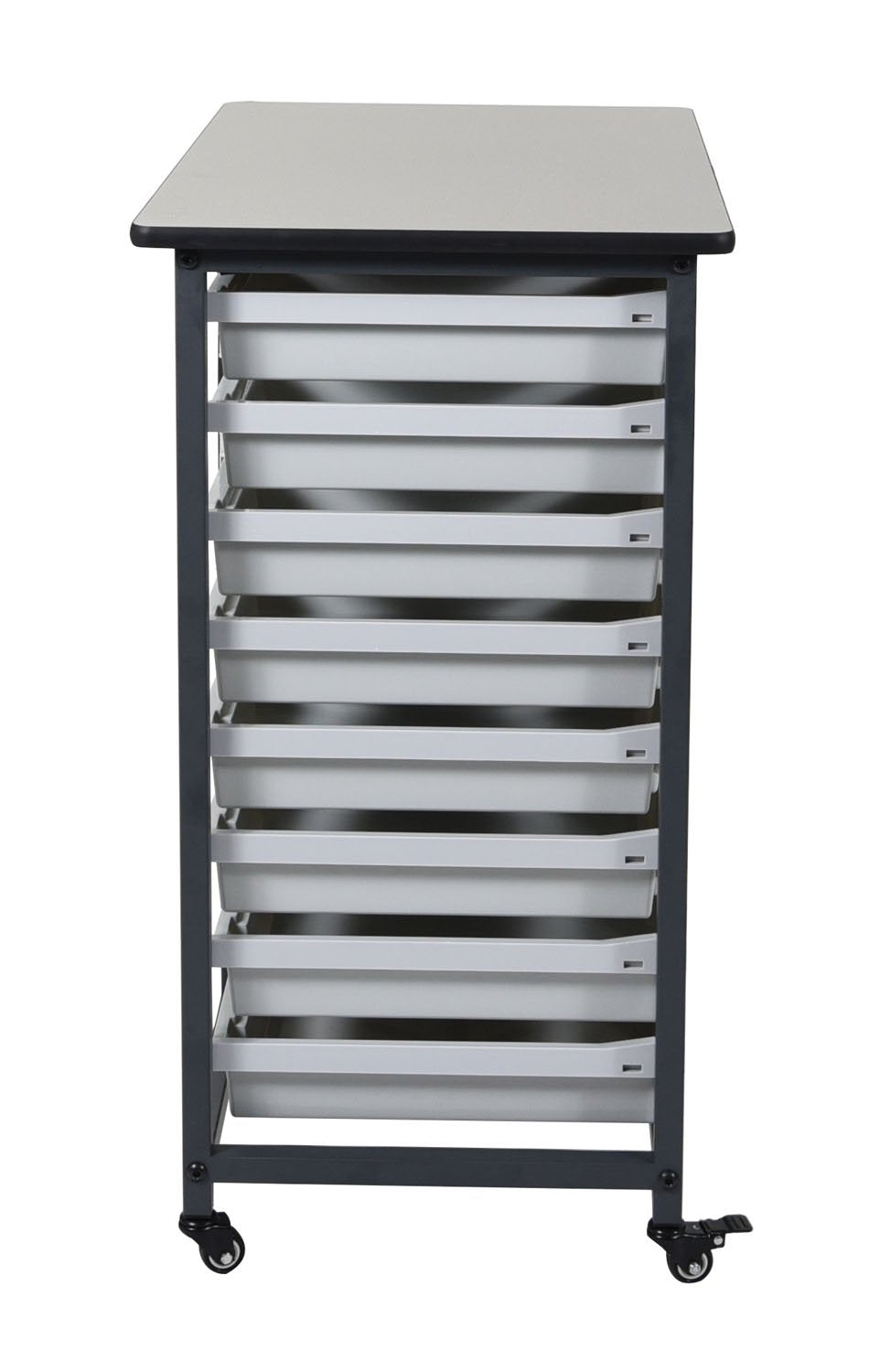 Luxor MBS-DR-16S Mobile Bin System - Double Row