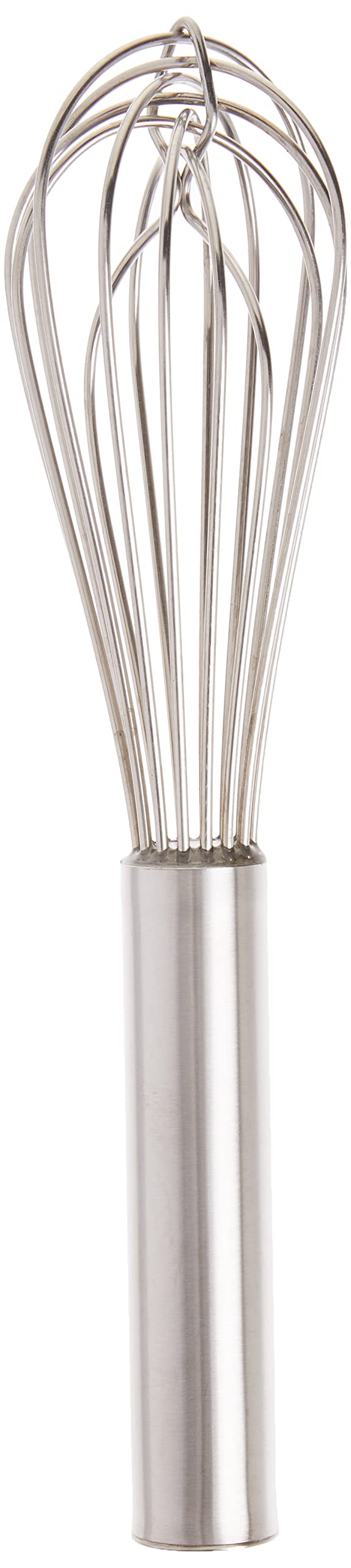 Winco Inch, Stainless Steel FN10 French Whip 10 Long Stainless, Silver