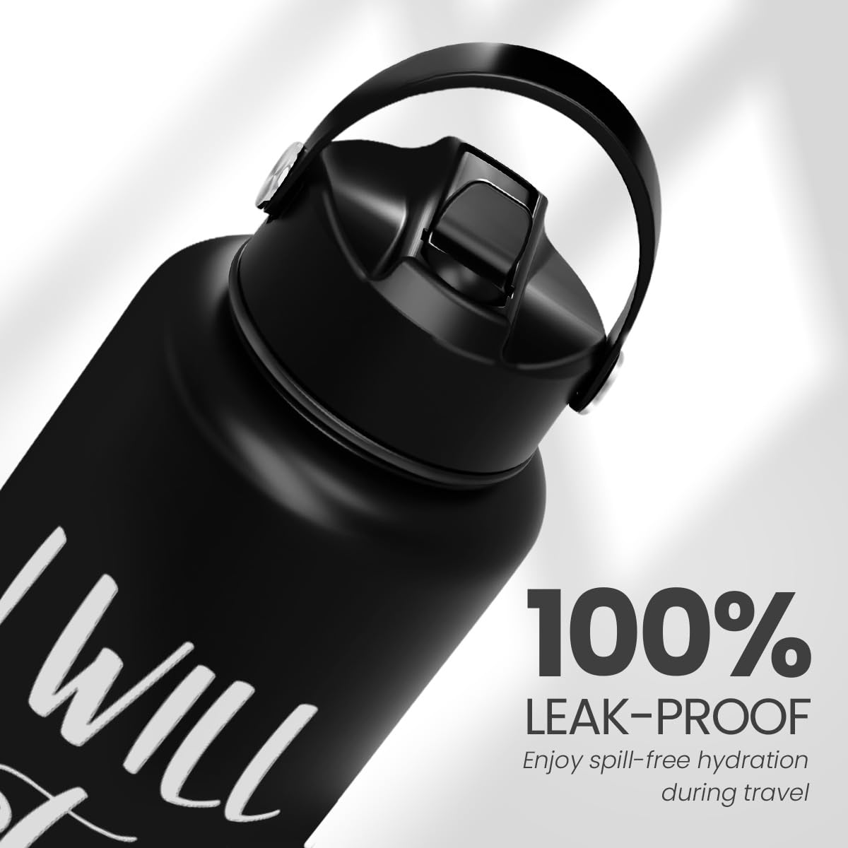SANDJEST Nurse Gifts for Women - I Will Stab You Water Bottle 32oz Stainless Steel Insulated with Lid, Nurse Appreciation Gifts