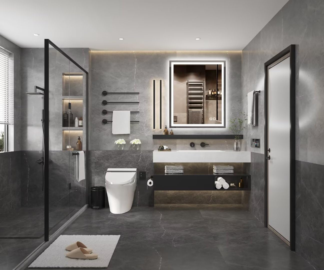 Moonee 36X28 Led Bathroom Mirror