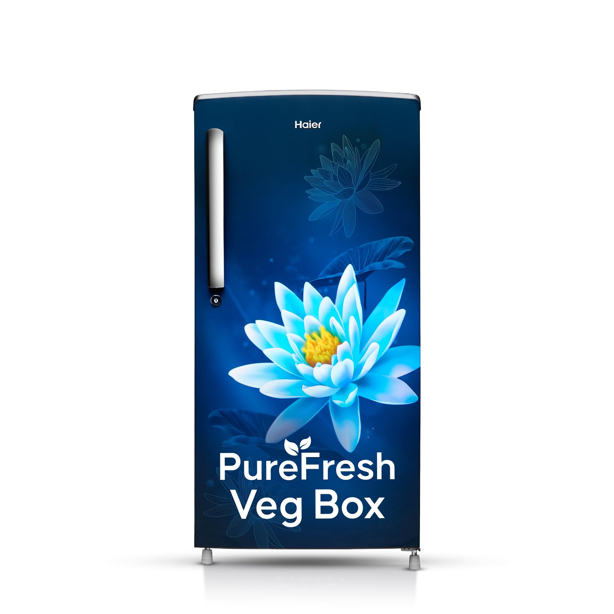 Haier 175 L, 2 Star, DirectCool Single Door Refrigerator (Hed182MlN, Marine Lotus)