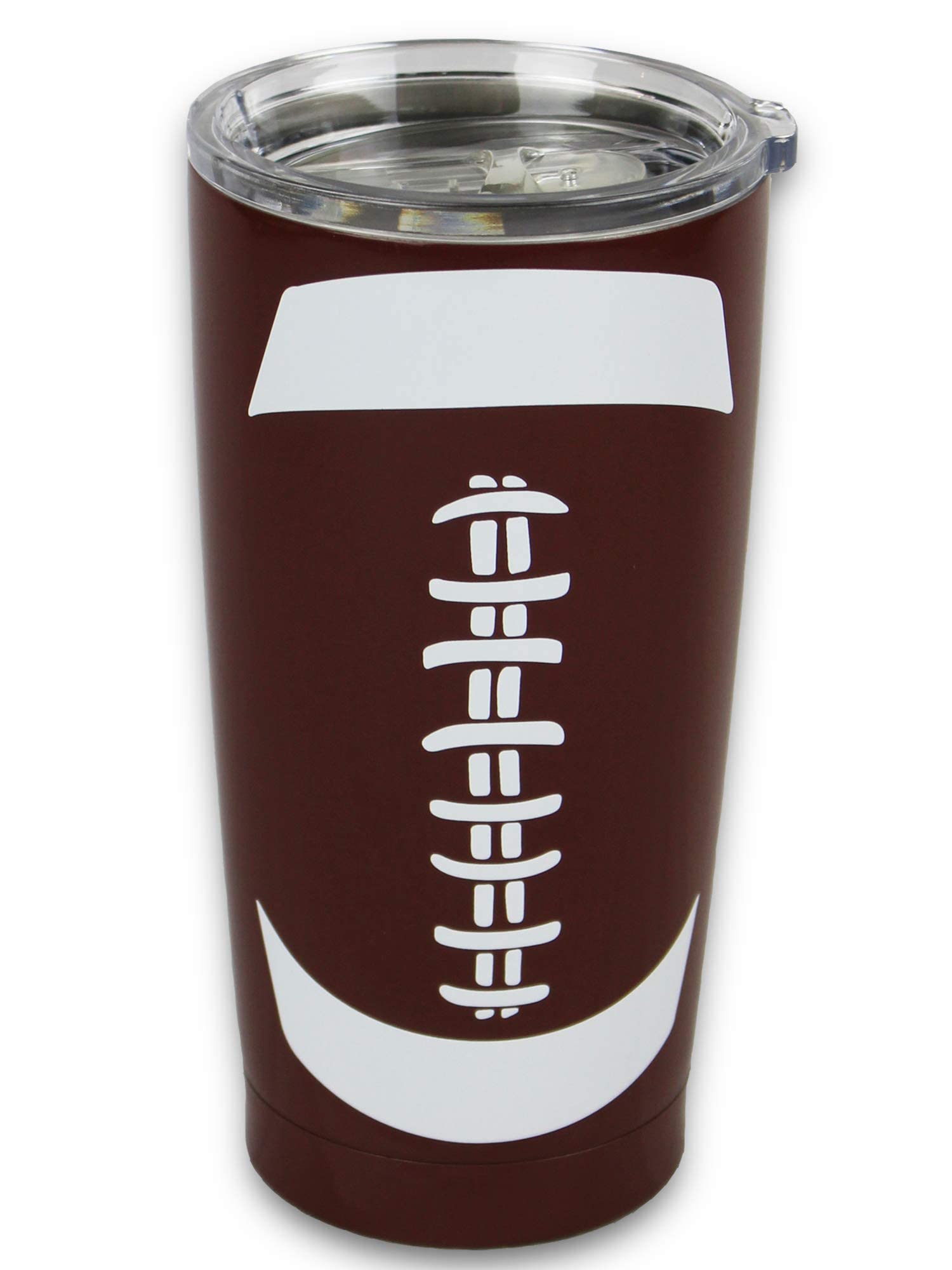 Knitpopshop Basketball Hockey Football Softball Baseball Tumbler Cup 30Oz Gift For Mom Men Sports Coach Travel Coffee Mug, Stain