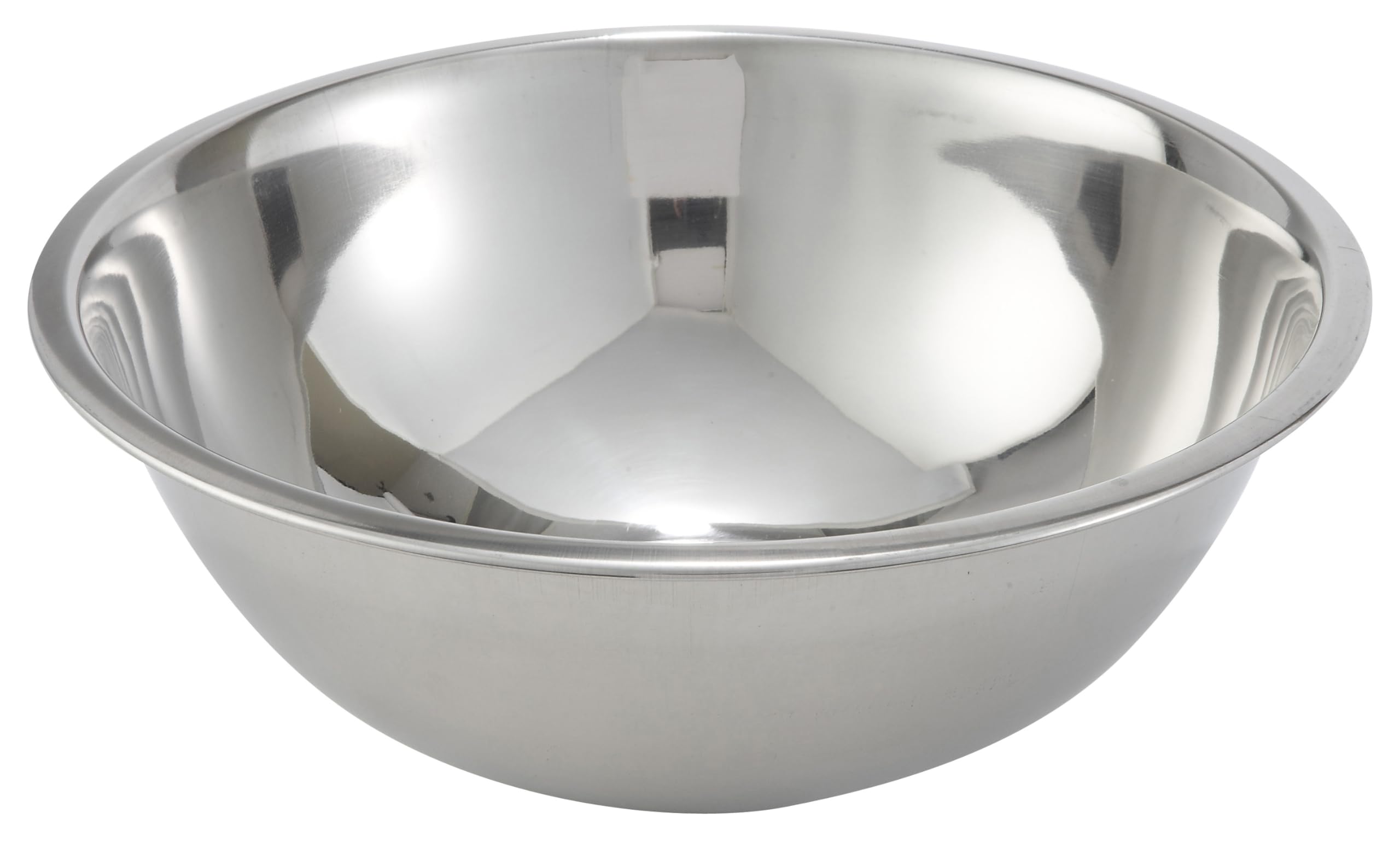 Winco  8-Quart  Economy Mixing Bowl  Stainless Steel