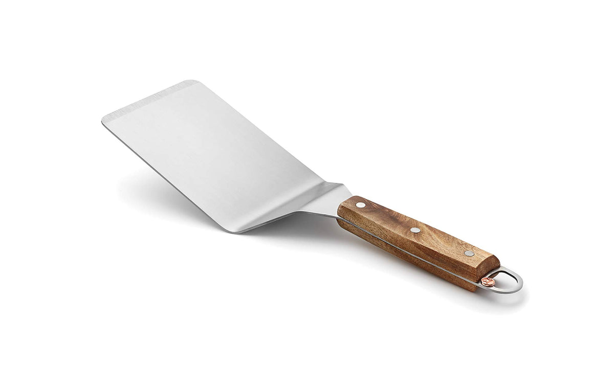 Outset Heavy Duty Grill And Griddle Spatula, 14.25-Inch, Metallic