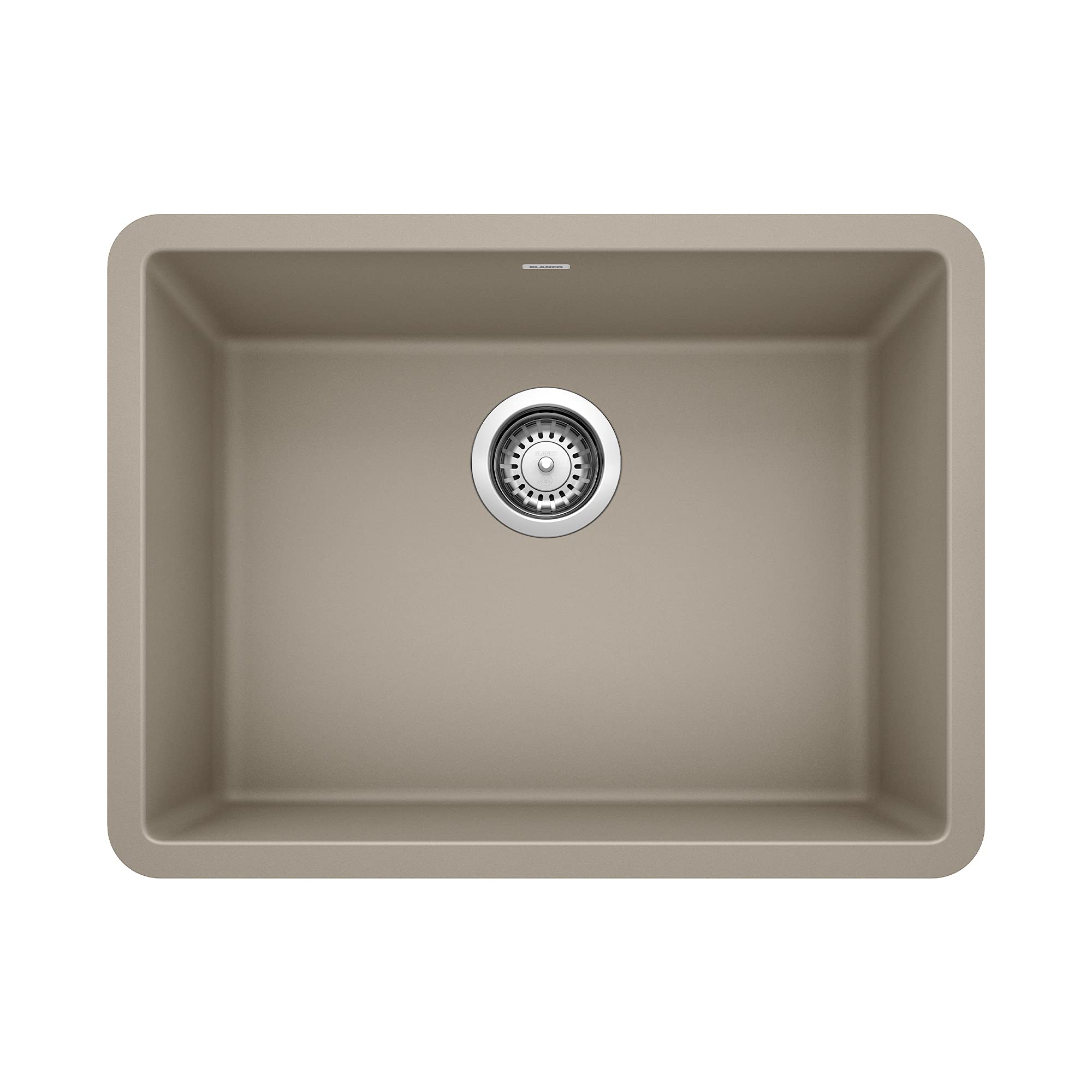 Blanco Precis Silgranit 24'' Single Bowl - Truffle