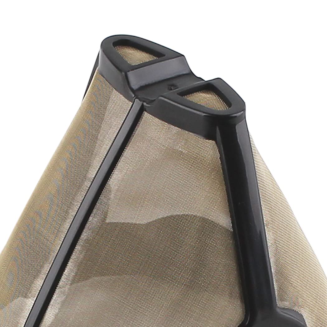 Veterger Replacement Parts 2Pcs Cone Reusable Coffee Permanent Filters, Compatible With Ninja Coffee Maker Cm305, Cp301, Cp307C,