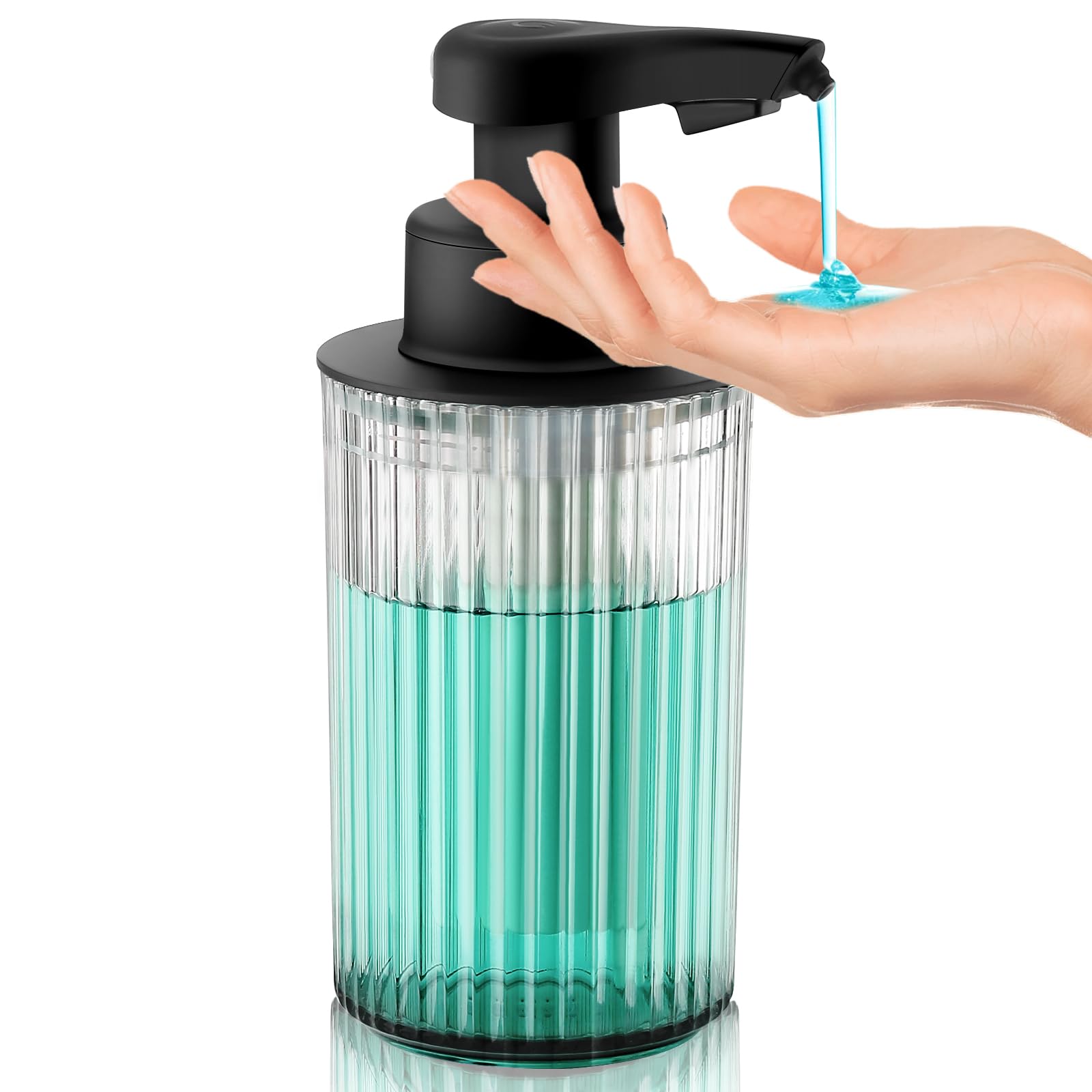 Phneems Automatic Soap Dispenser Foaming Hand Free Soap Dispenser Foam Rechargeable Touchless Soap Dispenser Smart Electric Auto