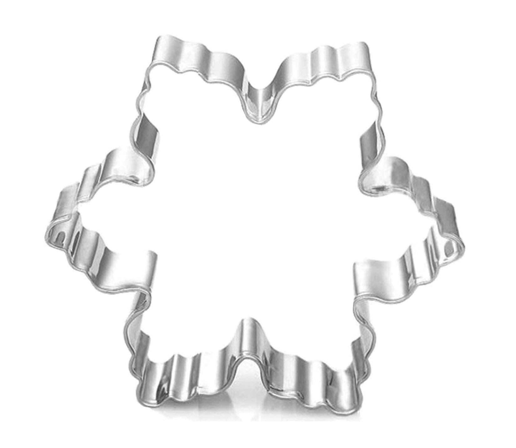Wjsyshop Snowflake Shaped Cookie Cutter For Christmas