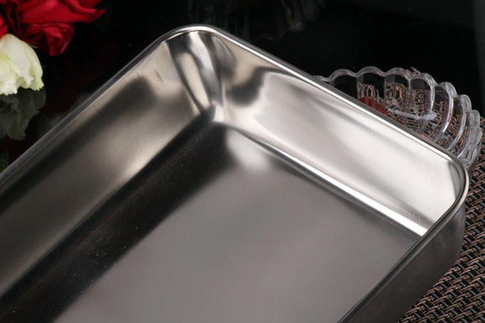 Sheet Pan,Cookie Sheet,Hotel Pan,Heavy Duty Stainless Steel Baking Pans,Toaster Oven Pan,Jelly Roll Pan,Barbeque Grill Pan,Deep