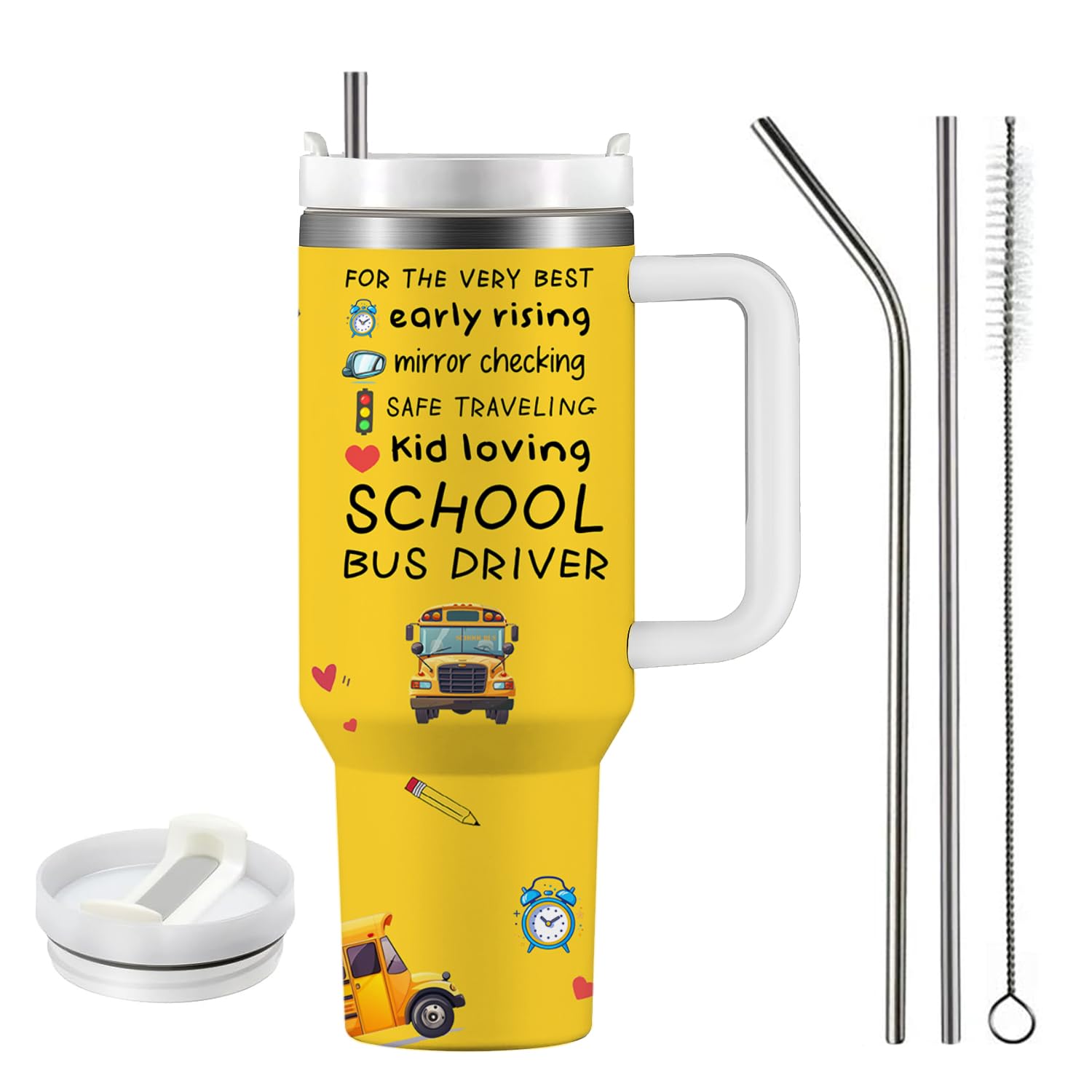 Bus Driver Appreciation Gifts, School Bus Driver Gifts For Women Men, Bus Driver Thank You Gifts, Retirement Gift For Bus Driver