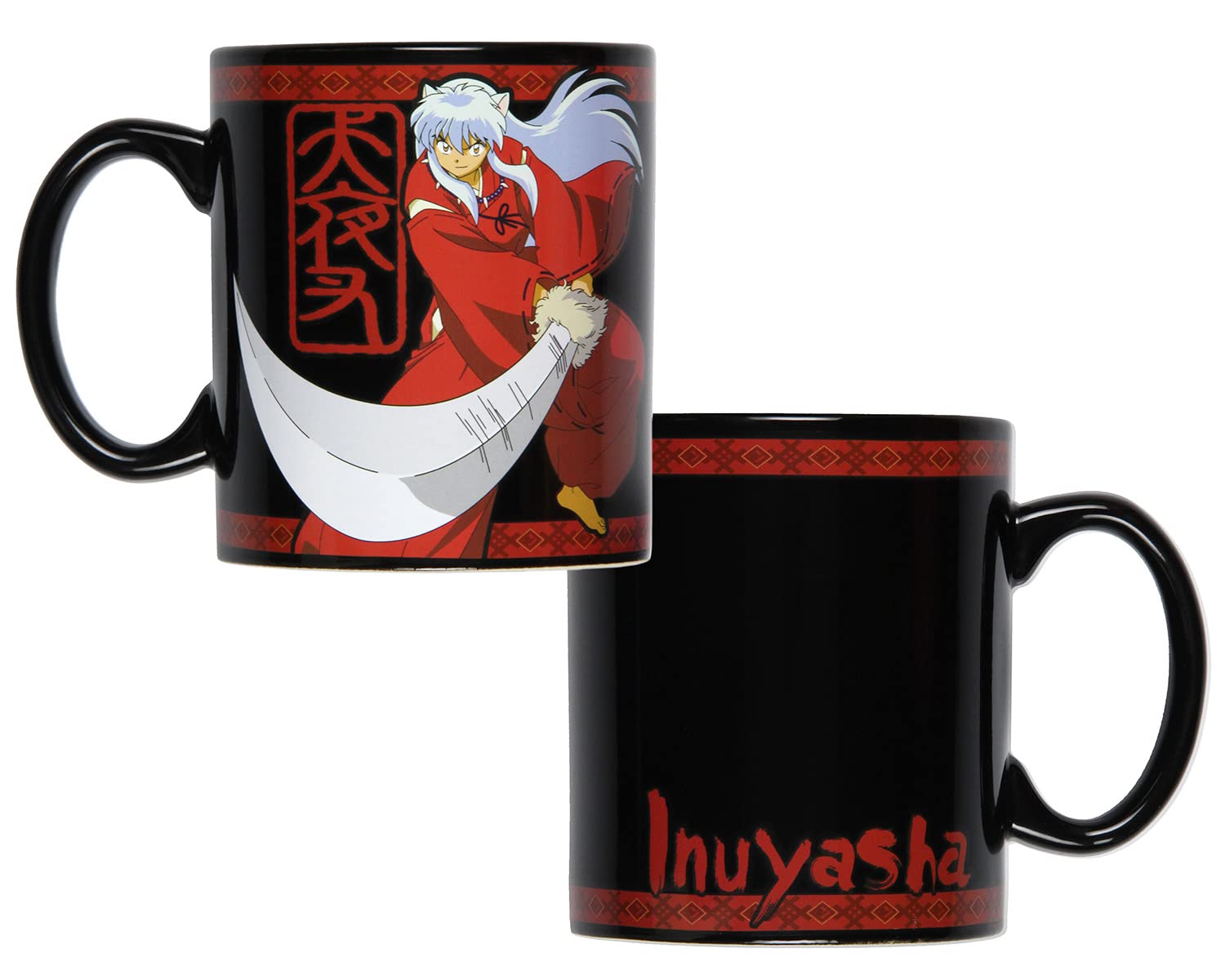 JUST FUNKY Inuyasha Anime Merch 16 OZ. Ceramic Coffee Mug Tea Cup