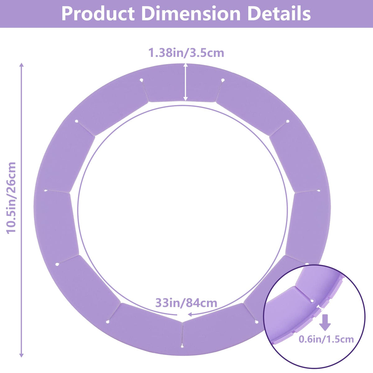 HOHUIGO Silicone Pie Crust Shield, Adjustable Bake Crust Protector, He ...
