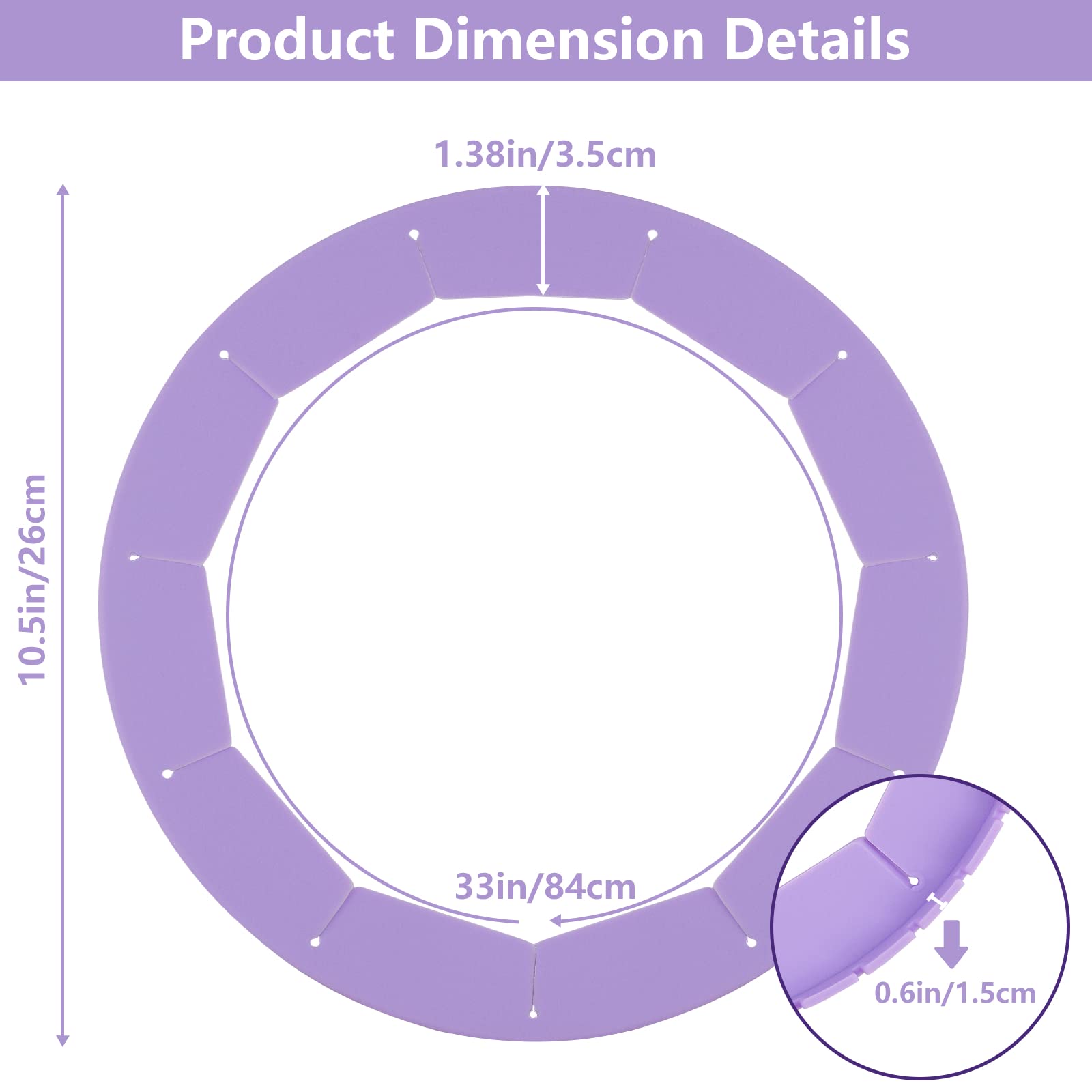 HOHUIGO Silicone Pie Crust Shield, Adjustable Bake Crust Protector, Heavy Duty Pie Crust Edge Shield Cover Pie Ring for Crust Pi