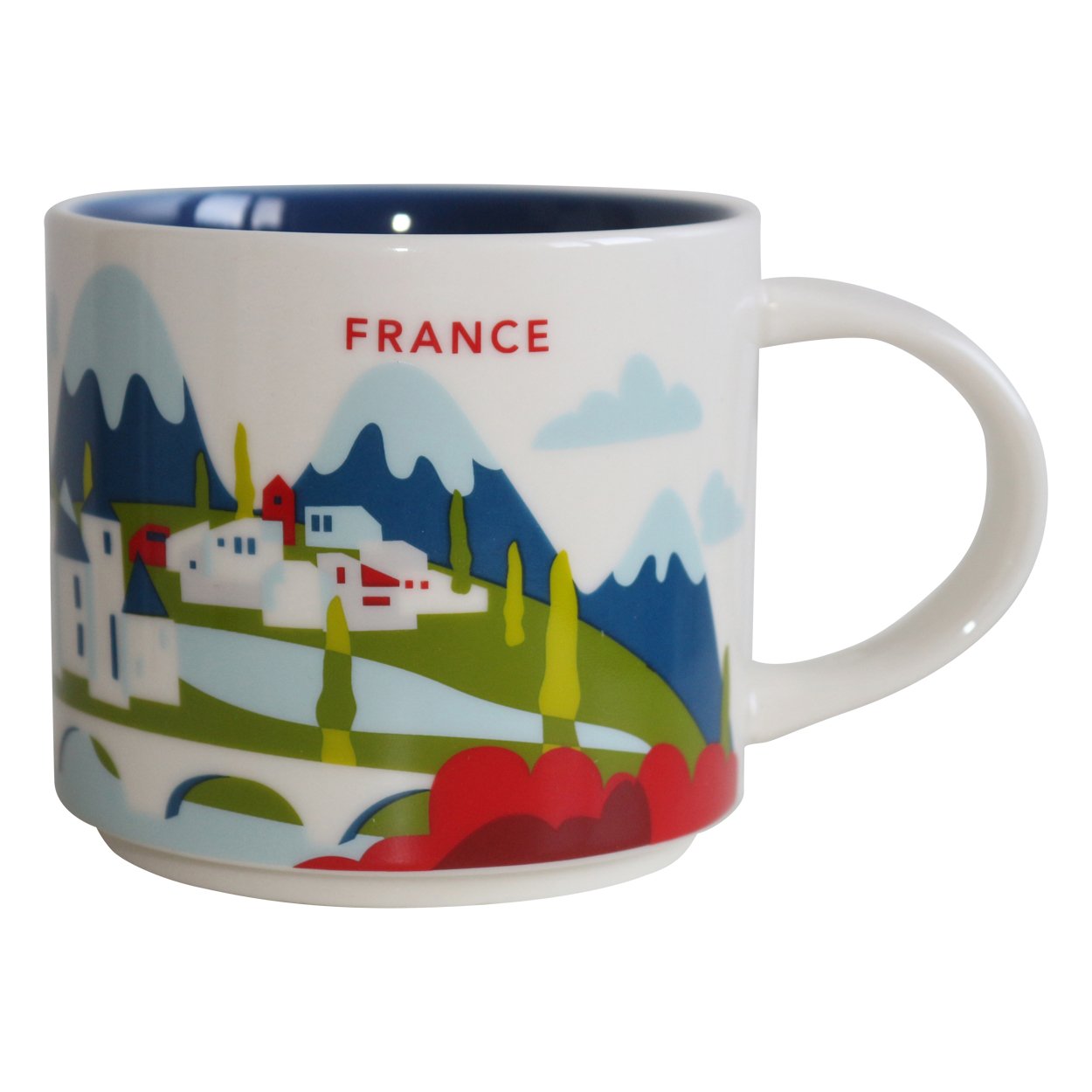 Starbucks  France You Are Here Collection  Coffee Mug 14fl oz