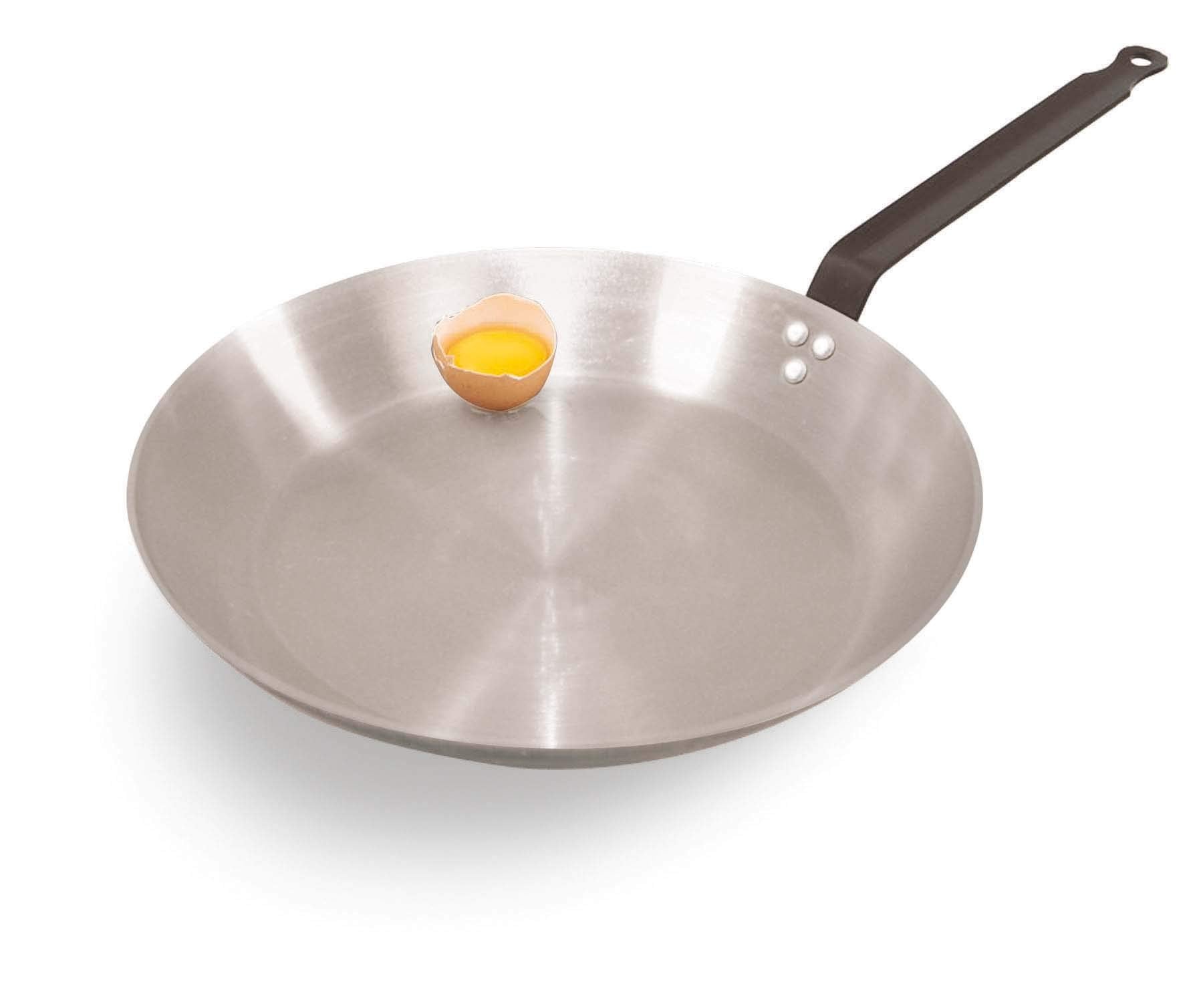 Bellevie Heavy-Duty Carbon Steel Frying Pans Series (Top Dia. 9 1/2'' X Ht. 1 1/2'')''