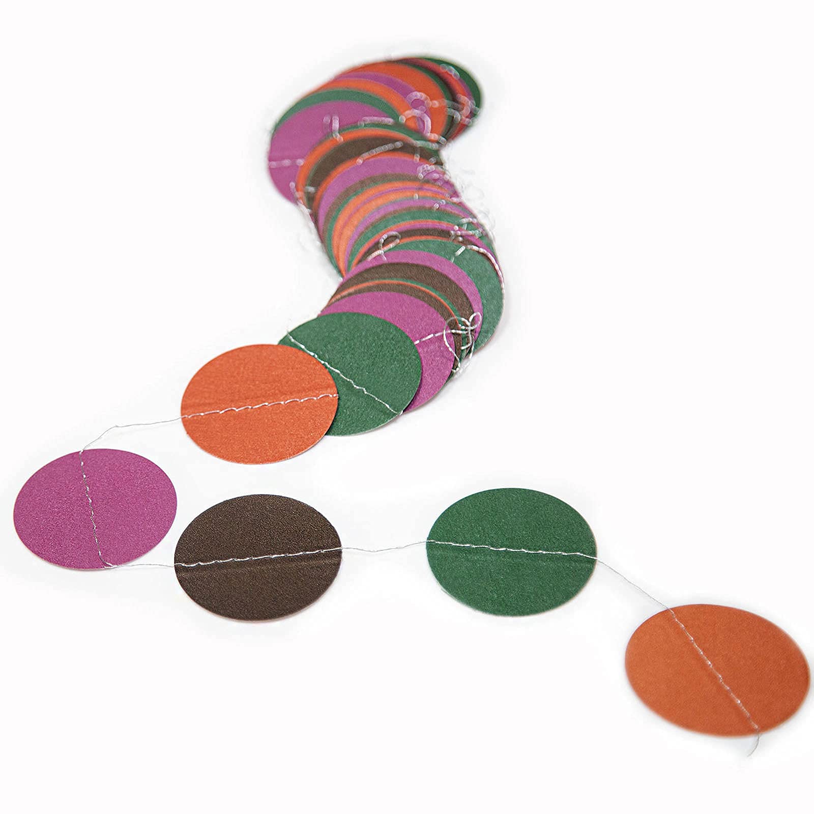 Fall Leaf Garlands Burt Orange Burgundy Emerald Wedding Decoration Birthday Party Thanks Giving Decor Autumn Hanging Maple Leaf Streamer Banner Backdrop Baby Shower Party Supplies