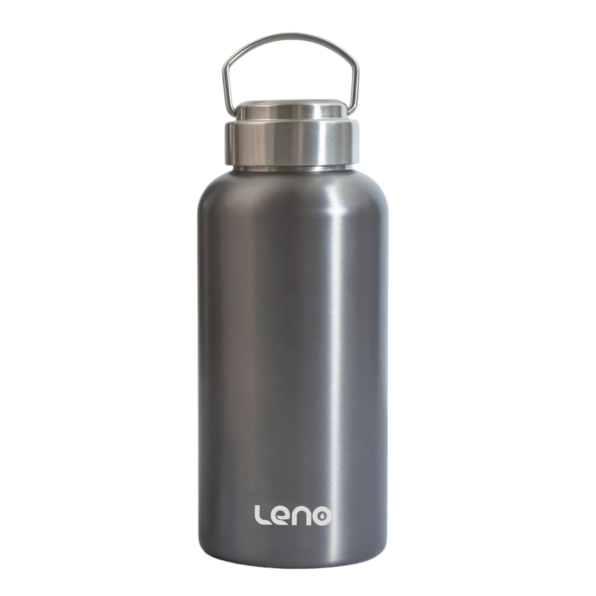 CDJ 40oz Single Wall 18/8 Stainless Steel Wide Mouth Water Bottle
