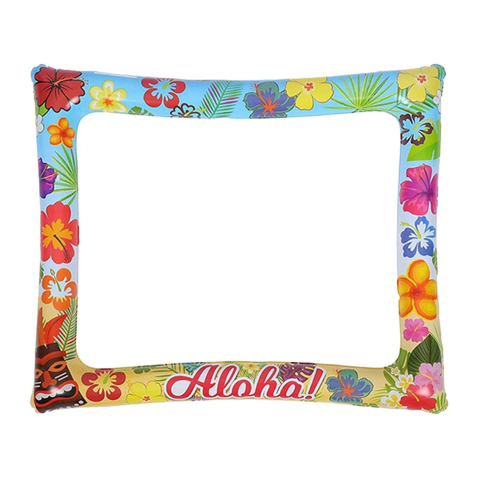 ZOOMELLA Inflatable Photo Booth Prop Hawaiian Style Funny Durability Photobooth Props|Inflatables|Home & Garden