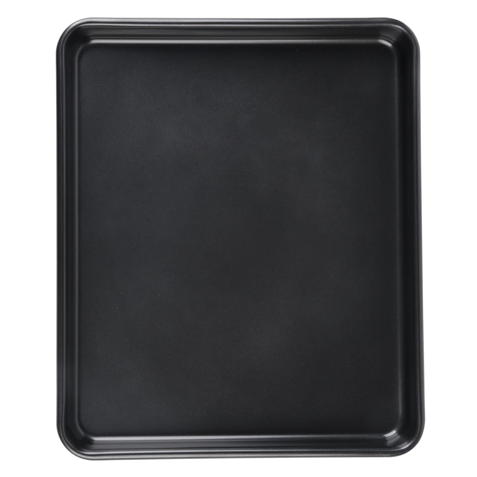 12.7-Inch Nonstick Baking Sheets & Cookie Trays For Oven, 2-Pack Pfoa Free Baking Pans Set (Black)