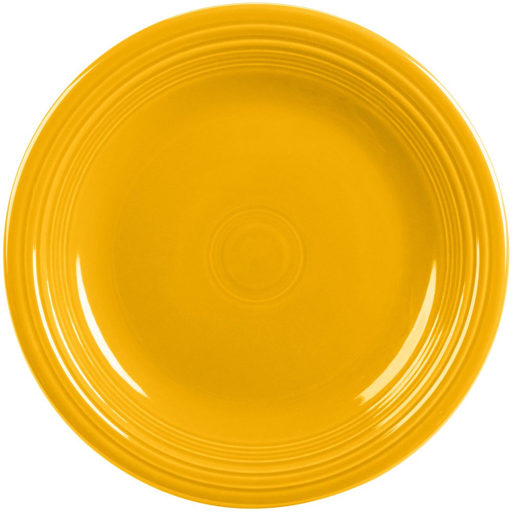 Homer Laughlin Fiesta 10 1/2'' Dinner Plate, Daffodil