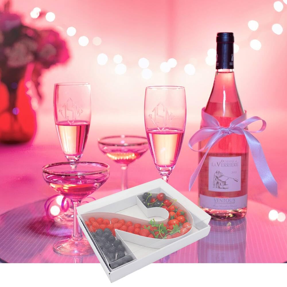 SHENGHE 12 Fillable Cardboard Letter Charcuterie Gift Cupcake Box With Cover Sweets Packaging (2)